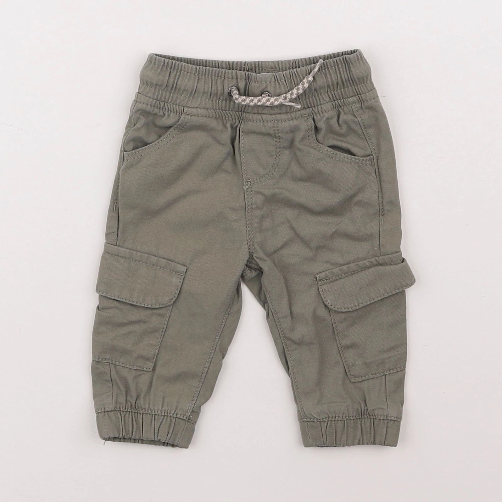 Vertbaudet - pantalon vert - 3 mois