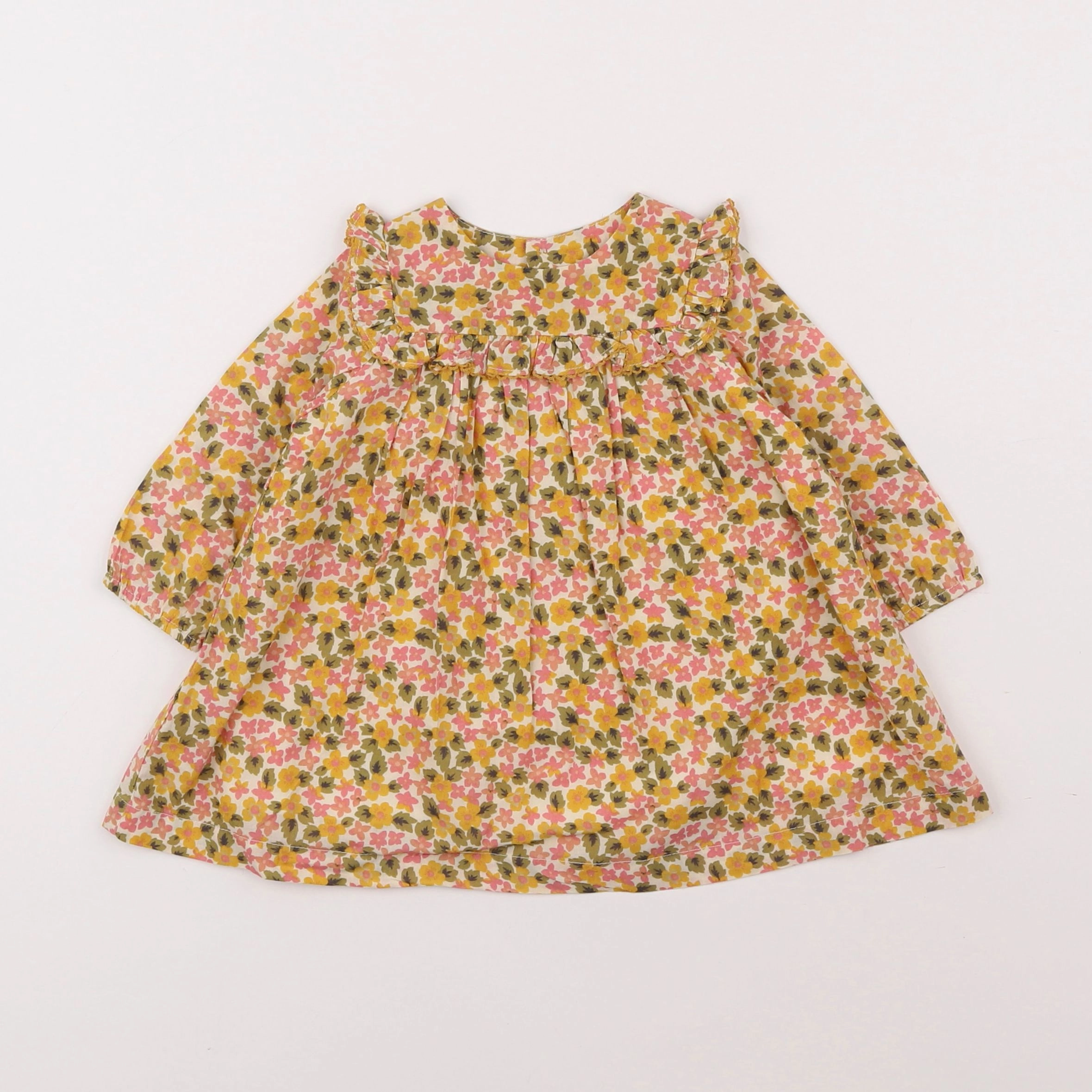Boutchou - robe multicolore - 6 mois