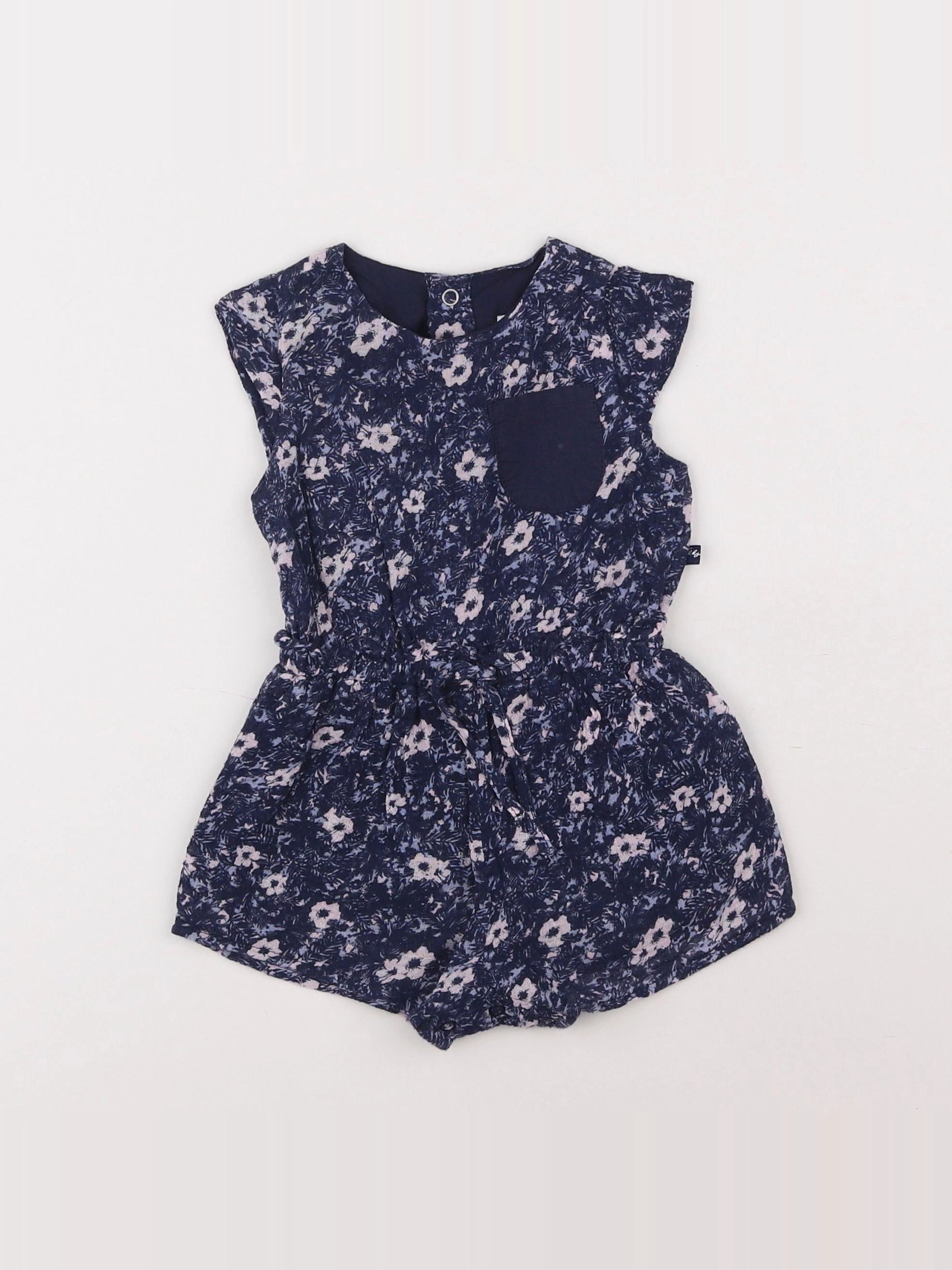 IKKS - combinaison bleu - 6 mois