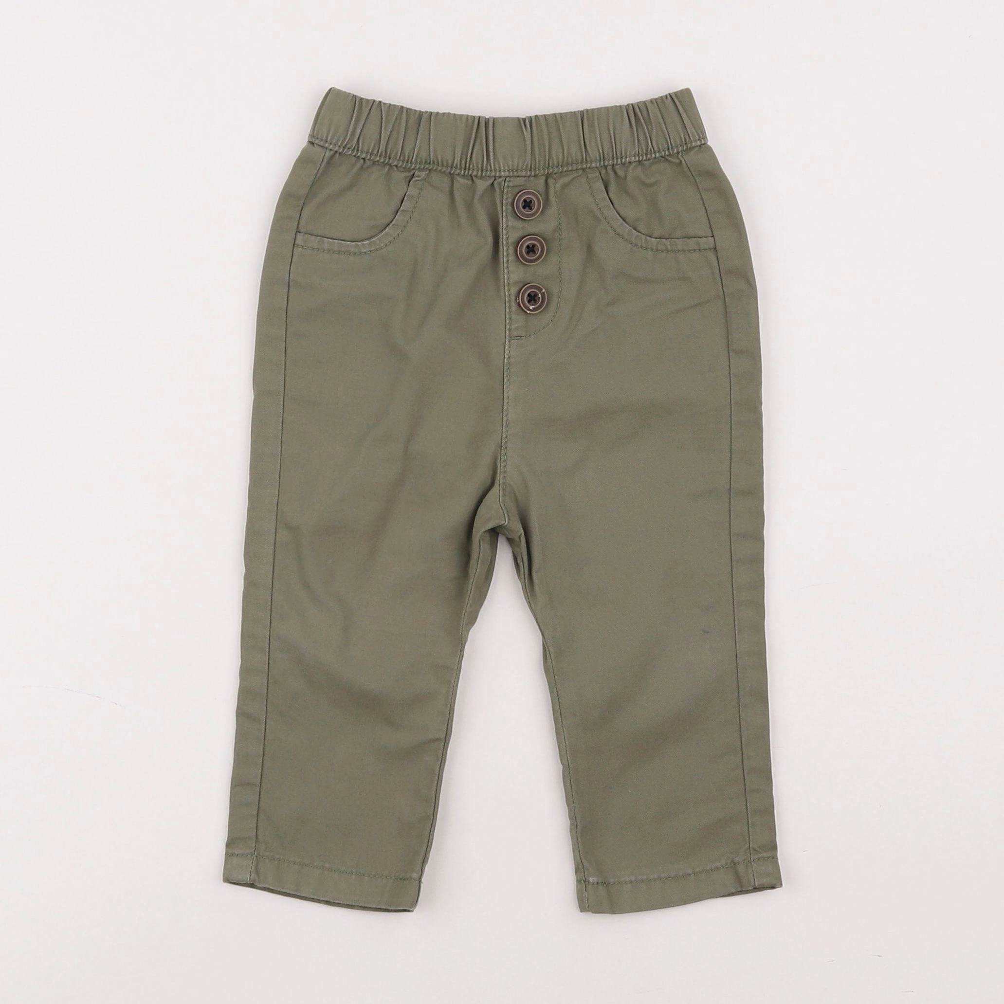 Tape à l'oeil - pantalon vert - 9 mois