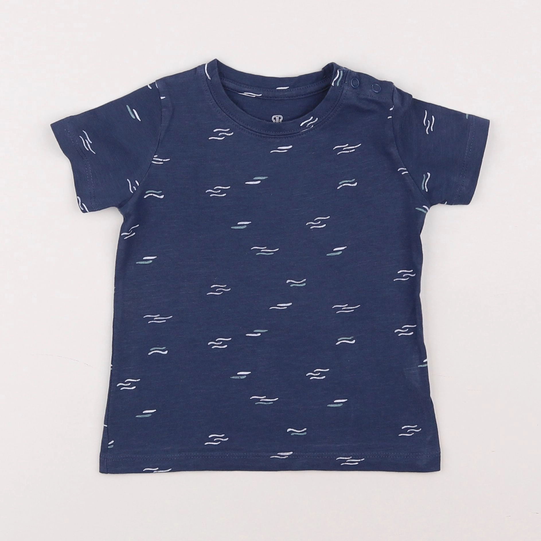 La Redoute - tee-shirt bleu - 18 mois