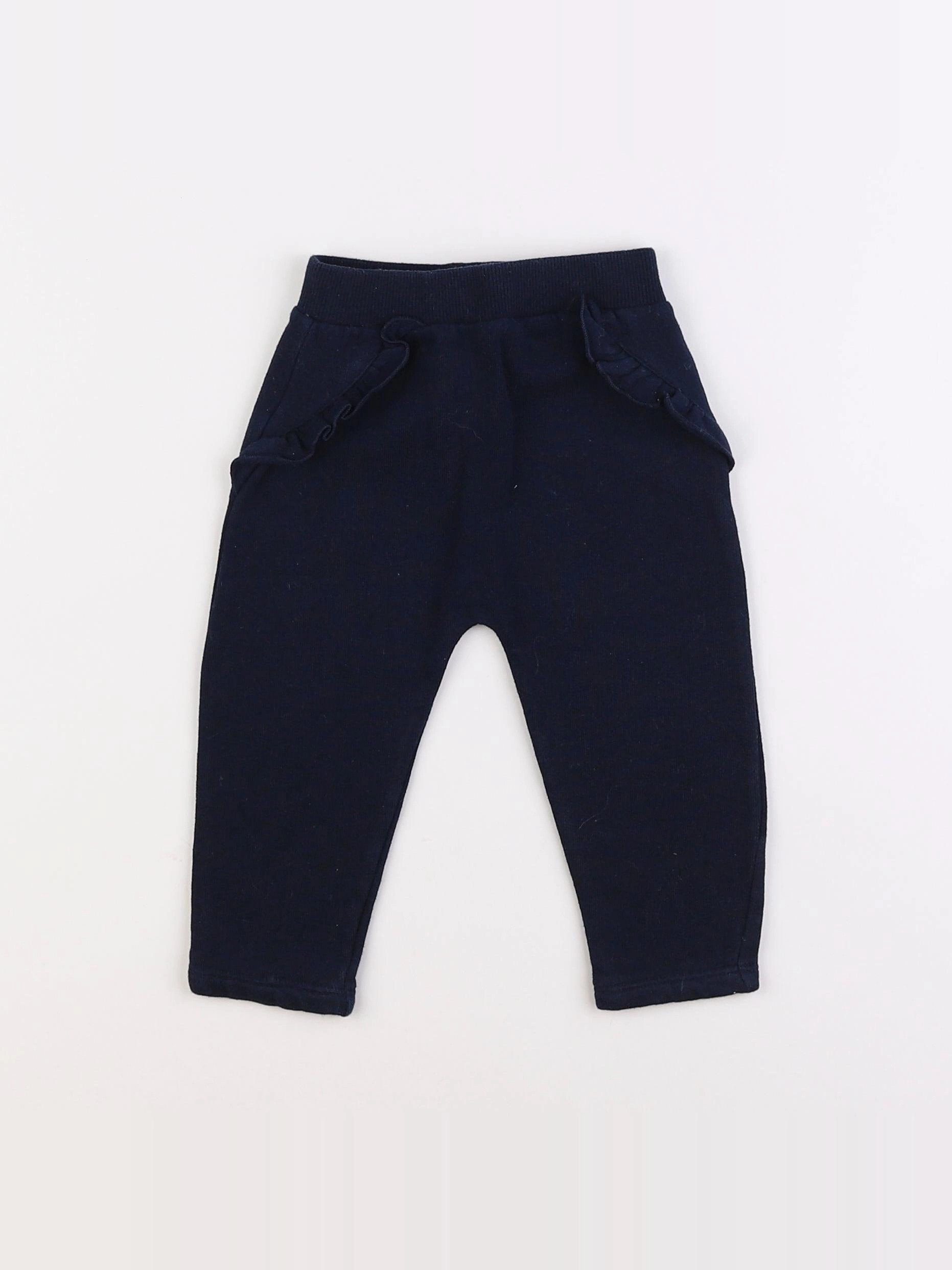 Boutchou - jogging bleu - 9 mois