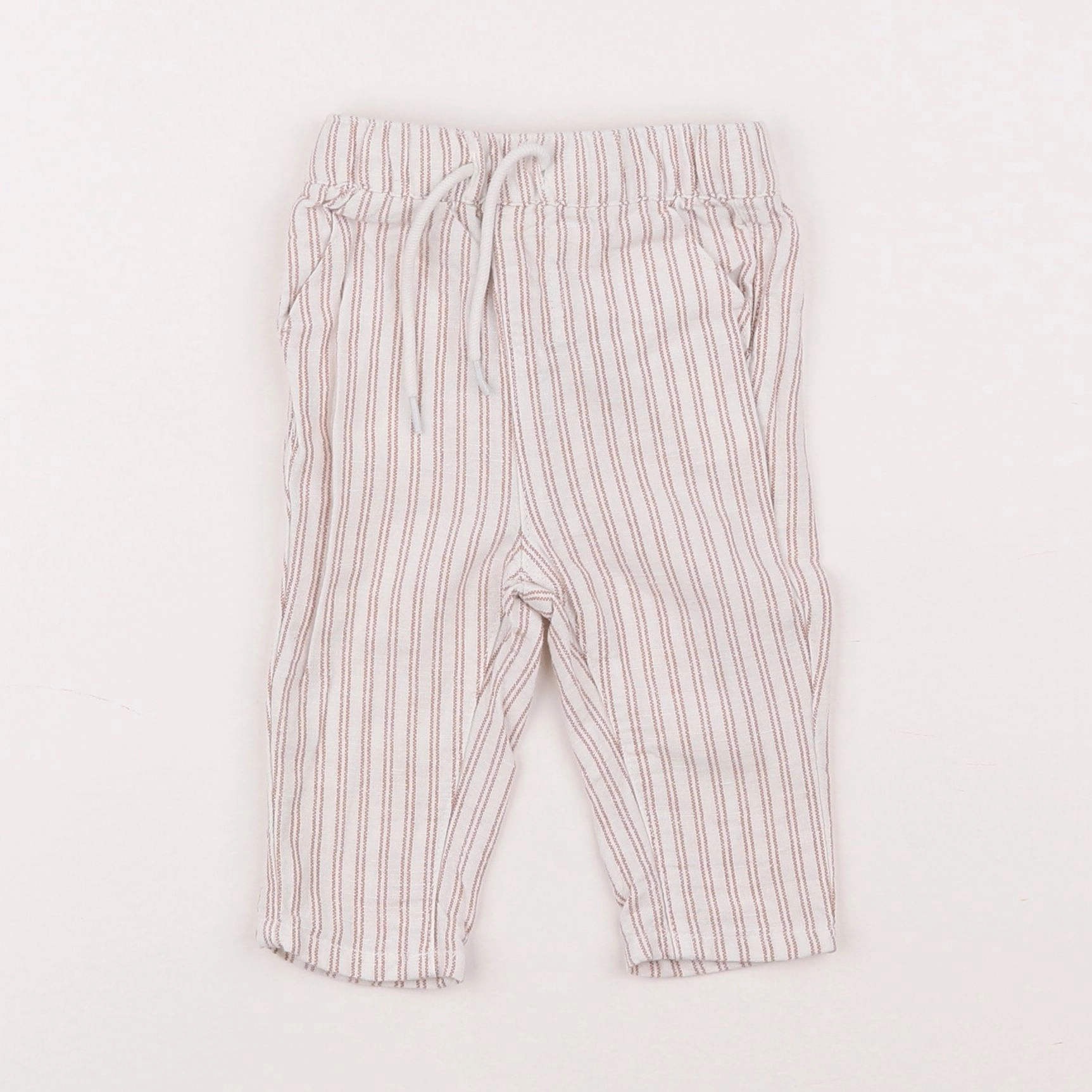 Vertbaudet - pantalon blanc - 3 mois