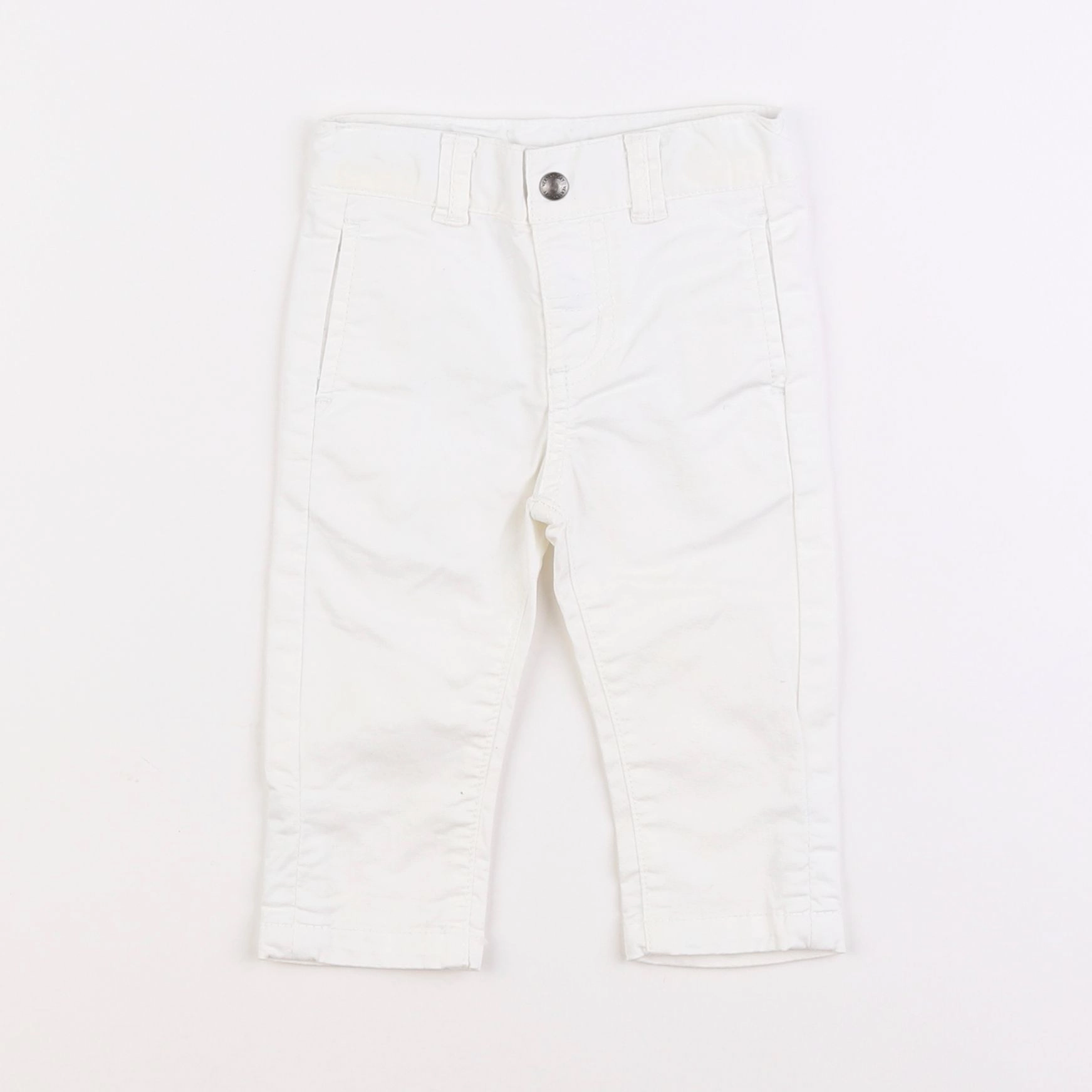 Vertbaudet - pantalon blanc - 3 mois