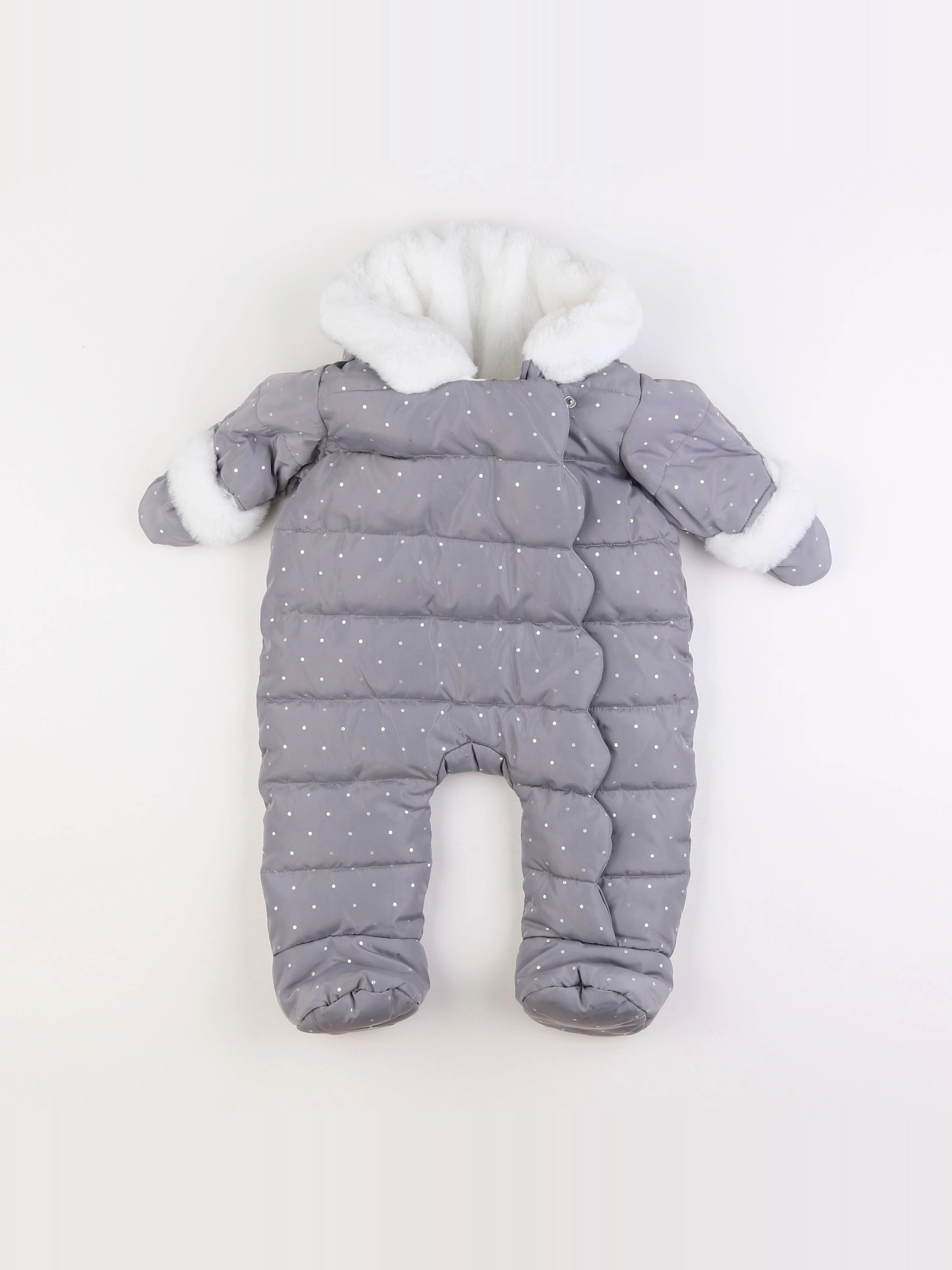 Jacadi - combi-pilote gris - 6 mois