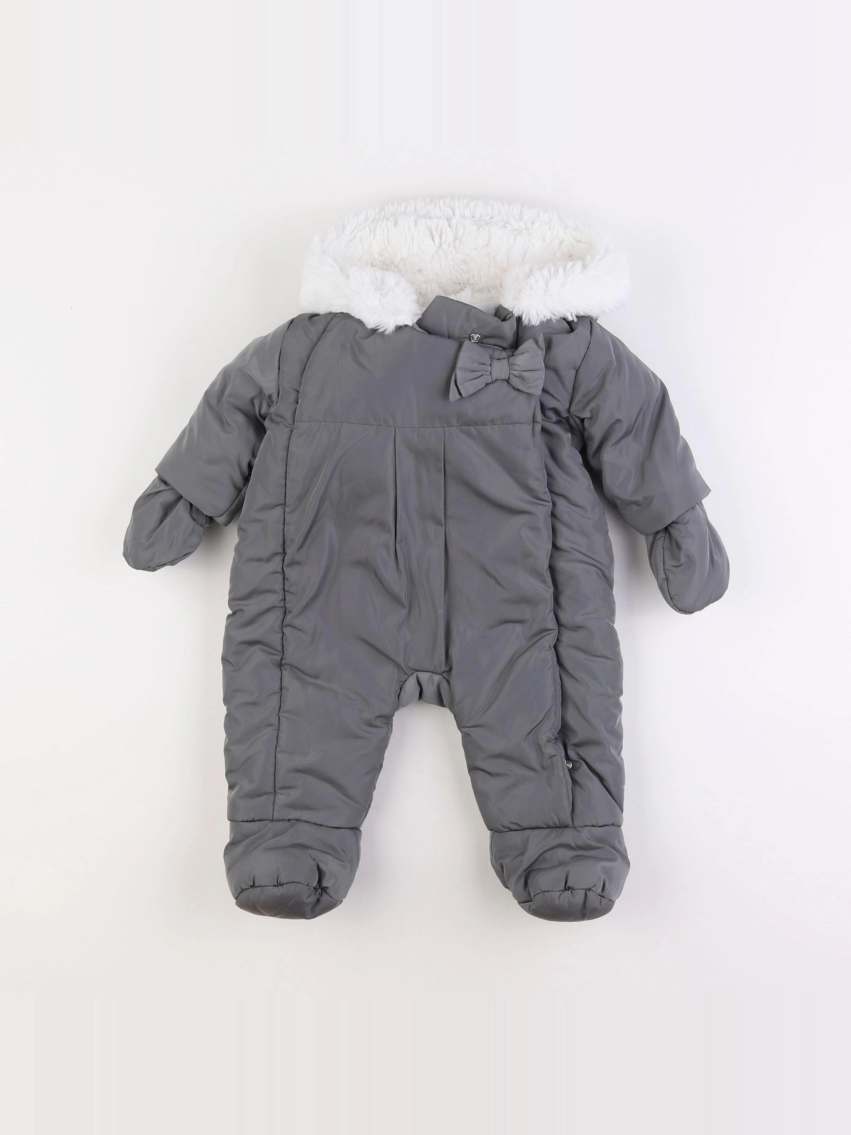 Jacadi - combi-pilote gris - 6 mois