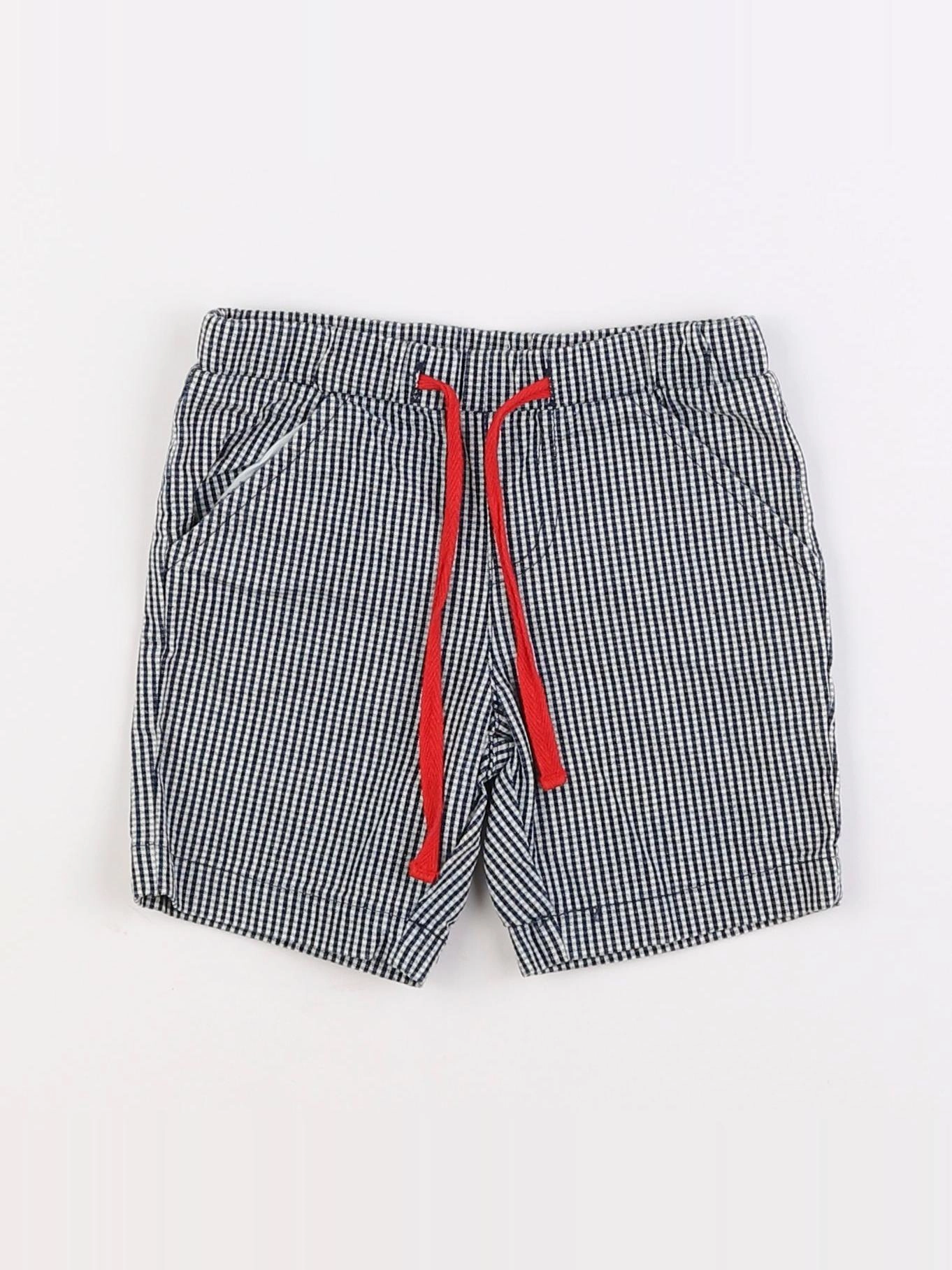Boutchou - short bleu - 6 mois