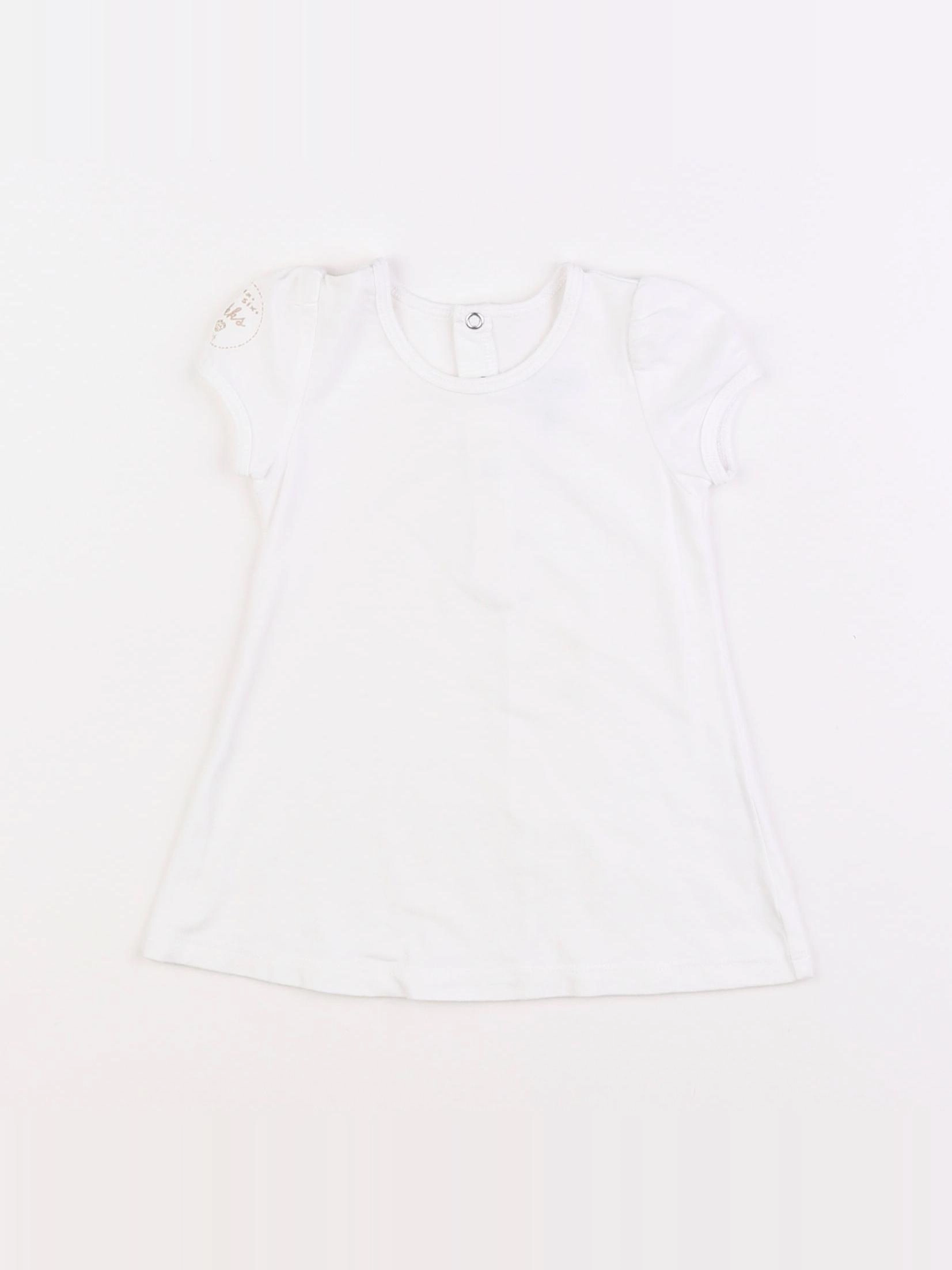 IKKS - tee-shirt blanc - 3 mois