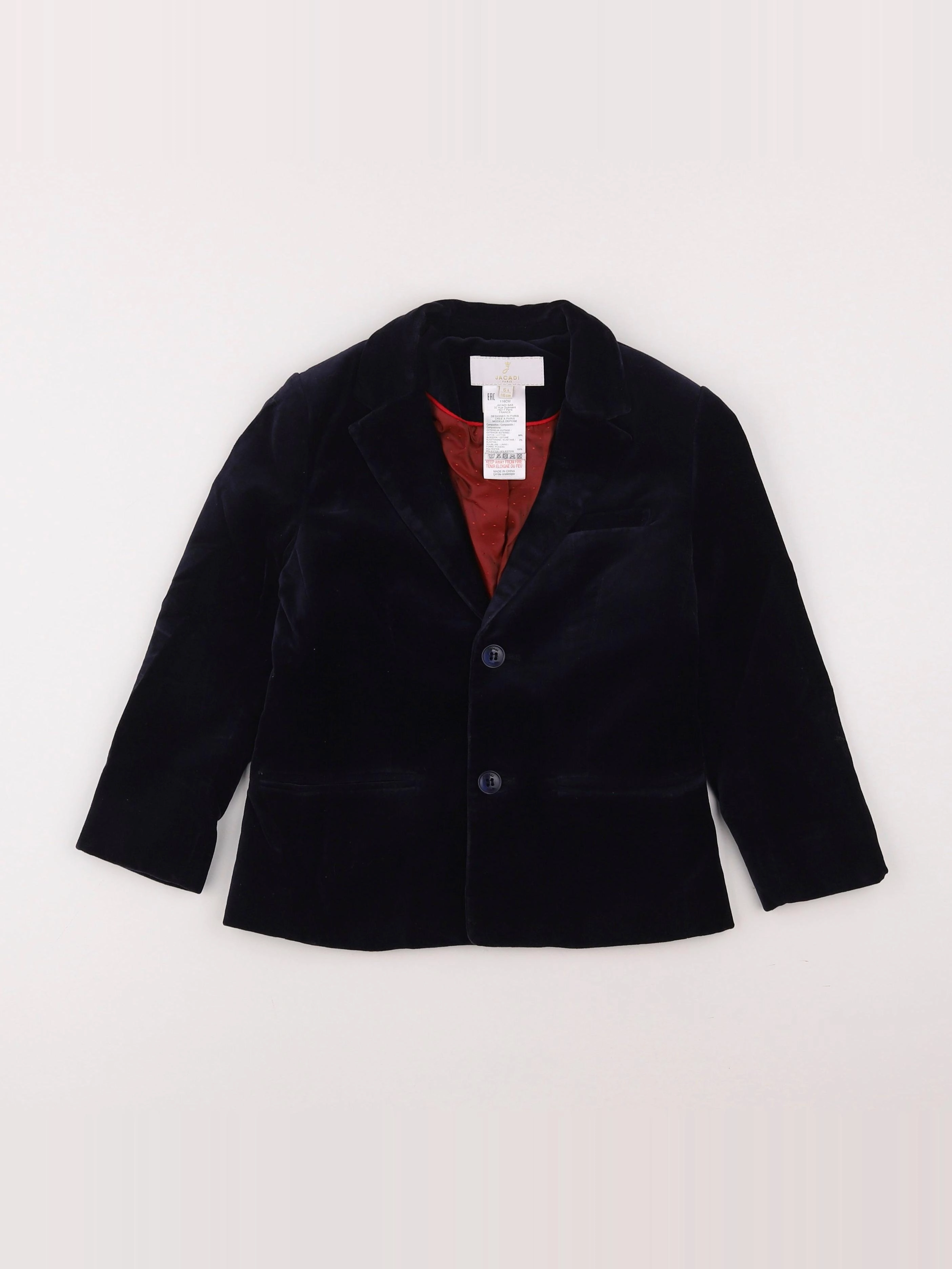 Jacadi - veste bleu - 6 ans