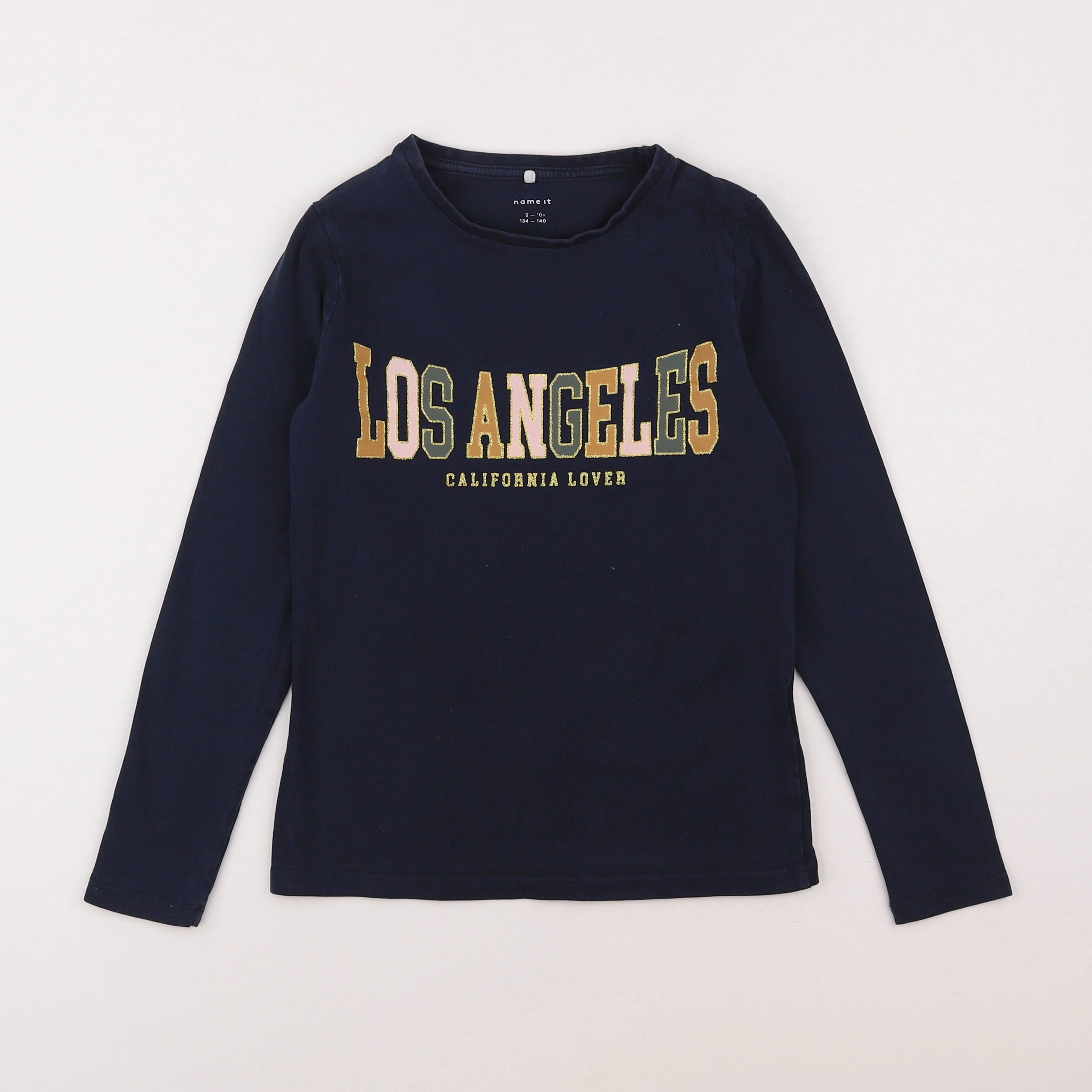 Name it - tee-shirt bleu - 9/10 ans