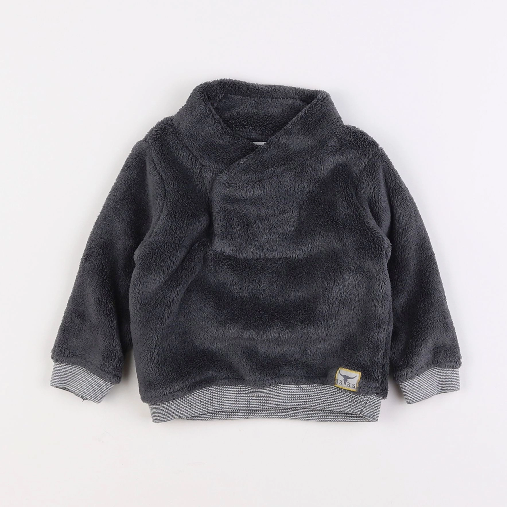 IKKS - sweat gris - 12 mois