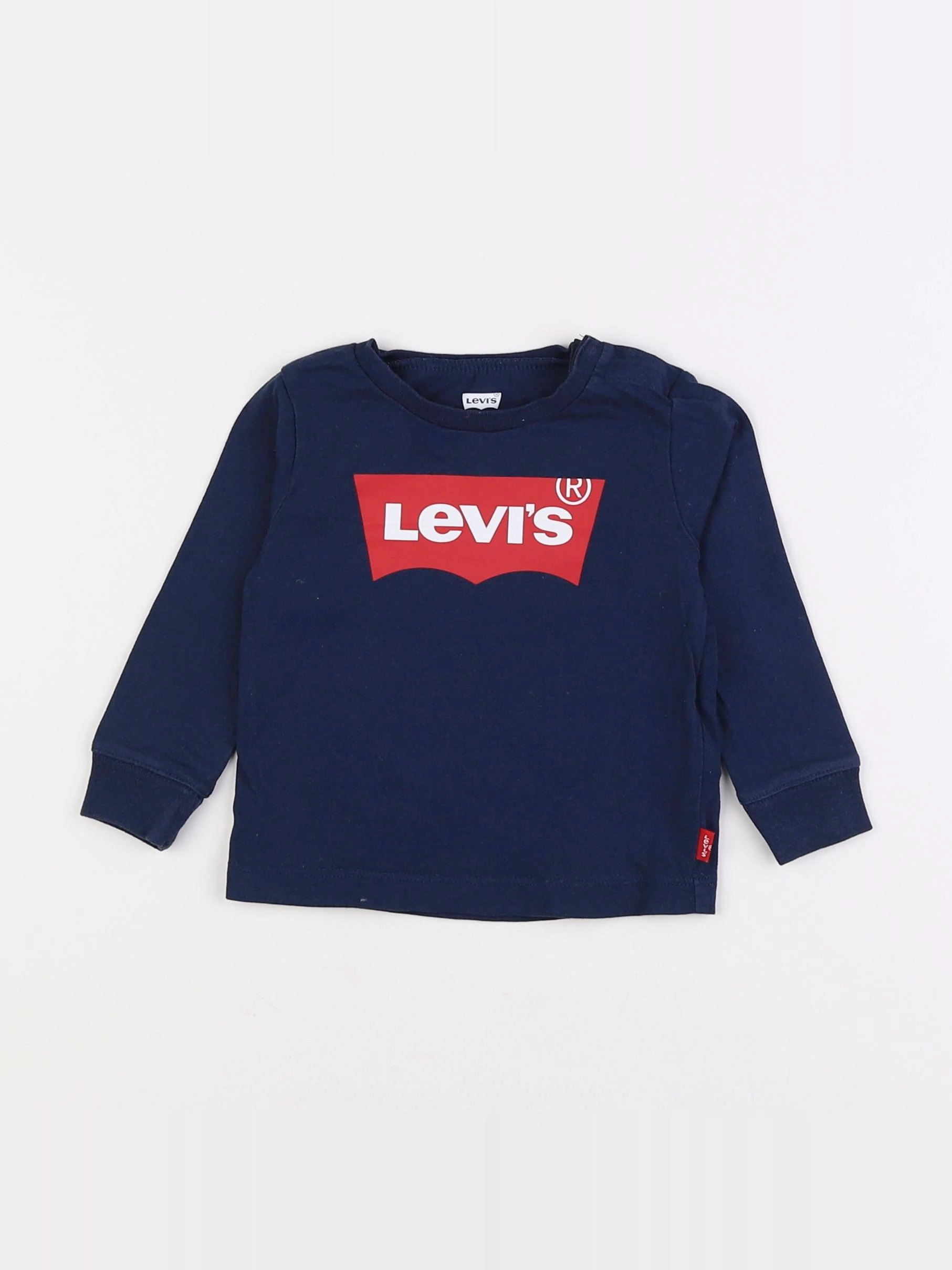 Levi's - tee-shirt bleu - 9 mois