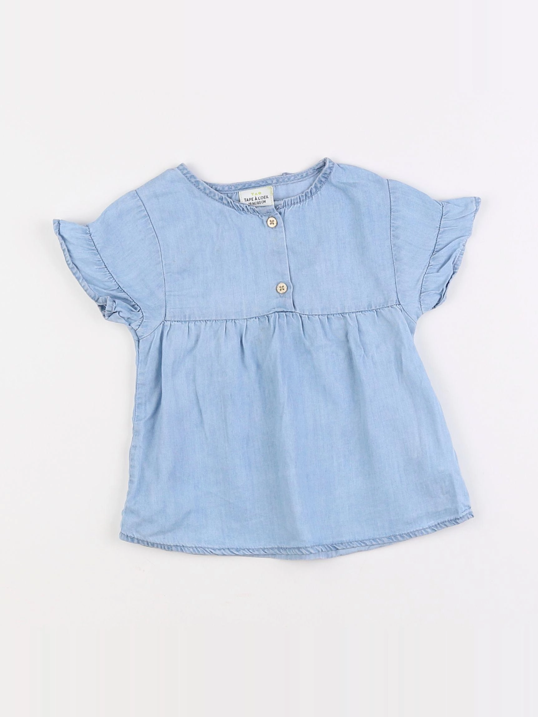 Tape à l'oeil - robe bleu - 18 mois