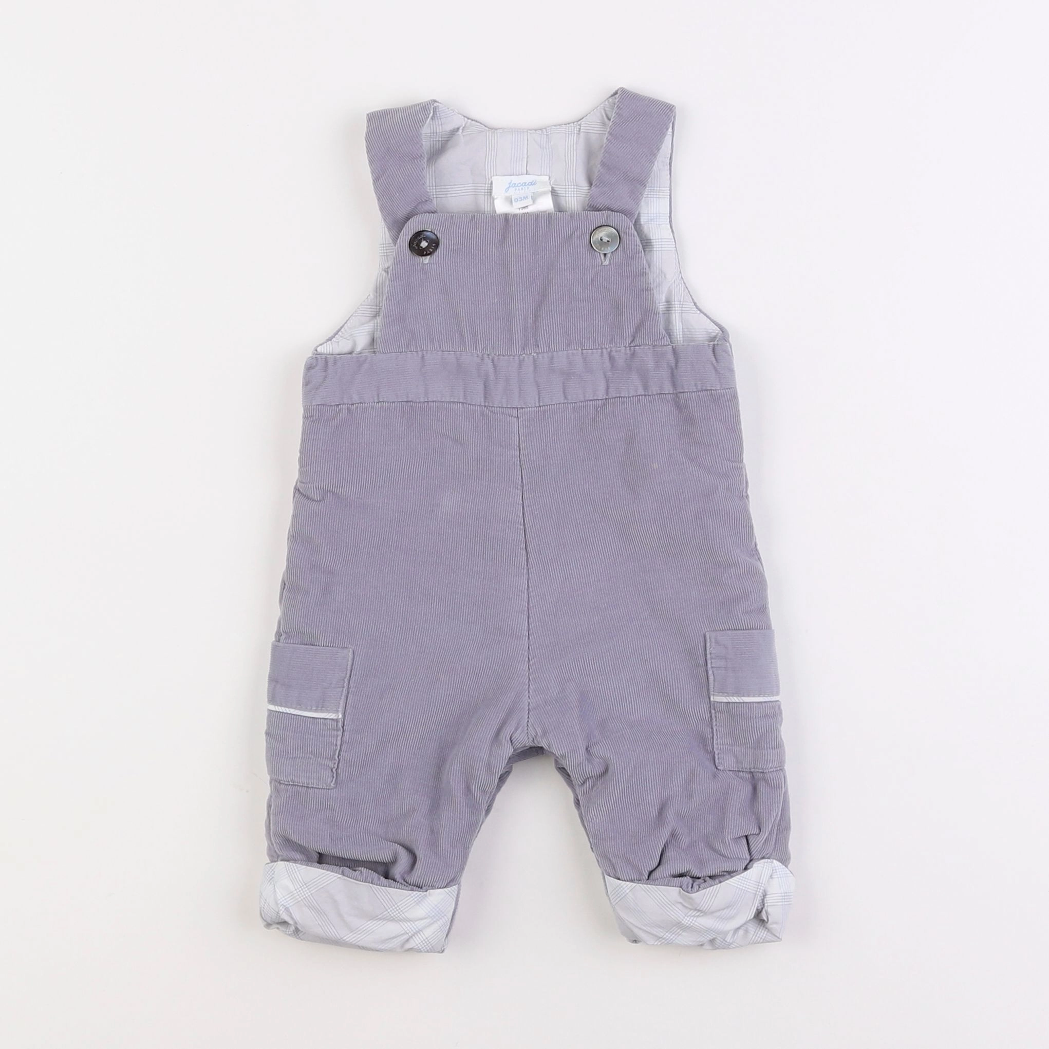 Jacadi - salopette gris - 3 mois