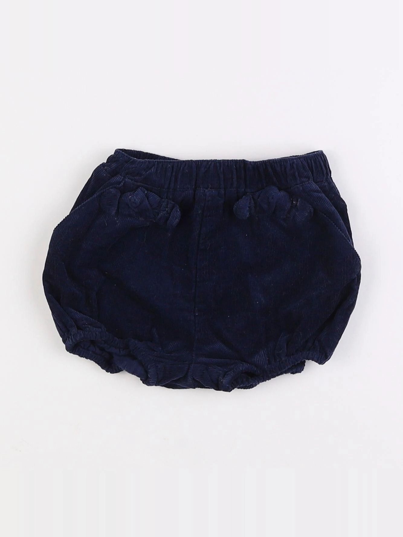 La Redoute - short bleu - 12 mois
