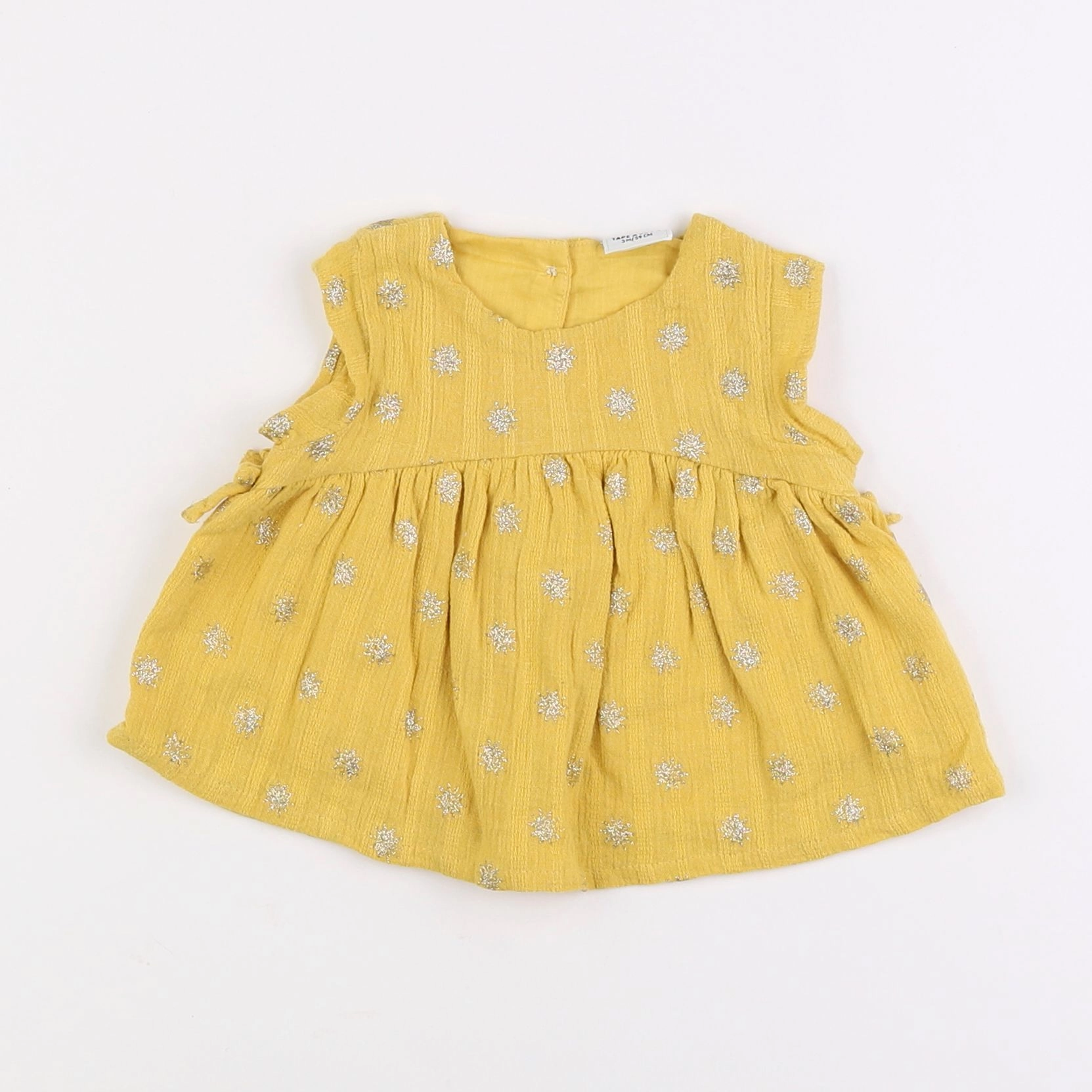 Tape à l'oeil - robe jaune - 3 mois