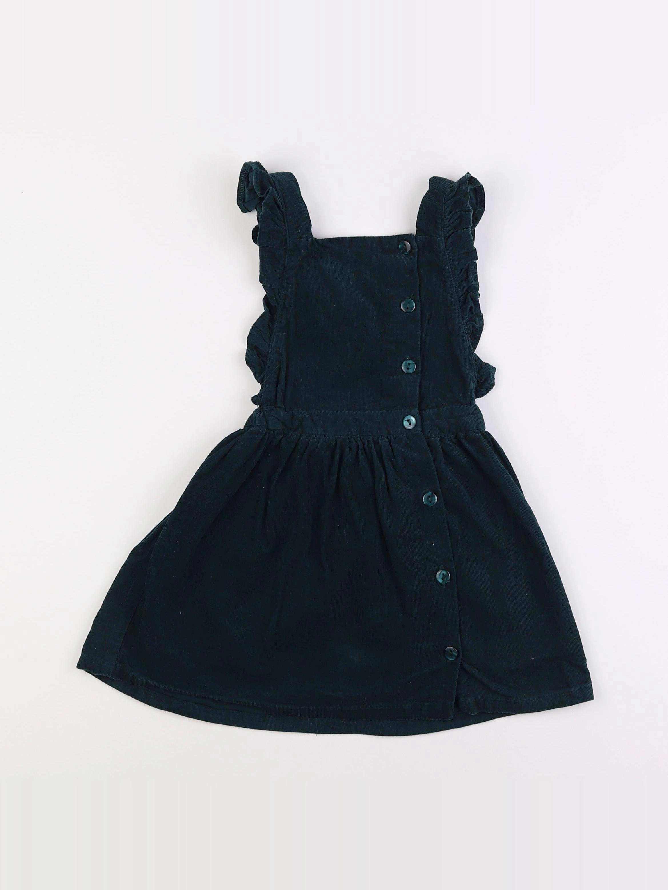 Vertbaudet - robe vert - 5 ans