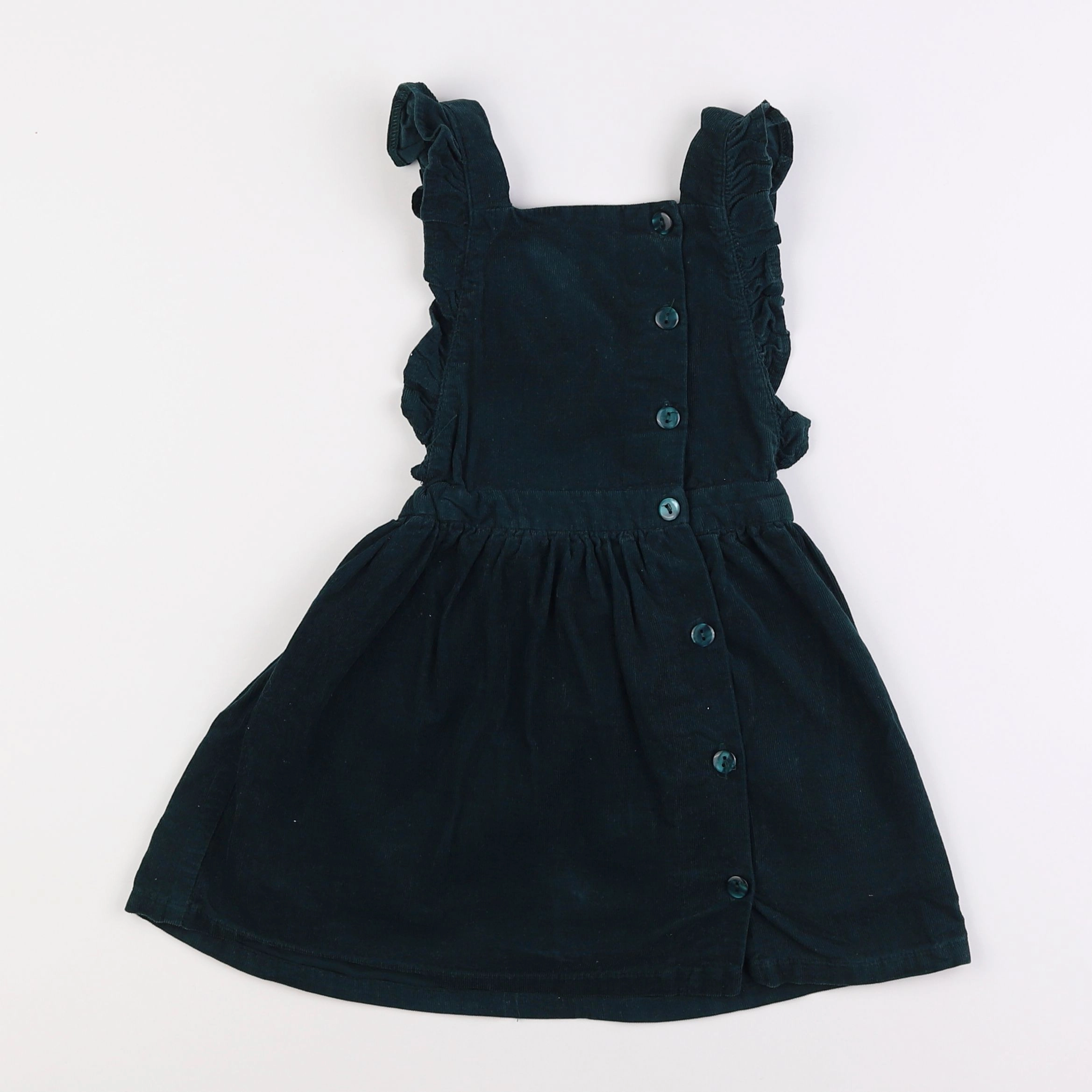 Vertbaudet - robe vert - 5 ans