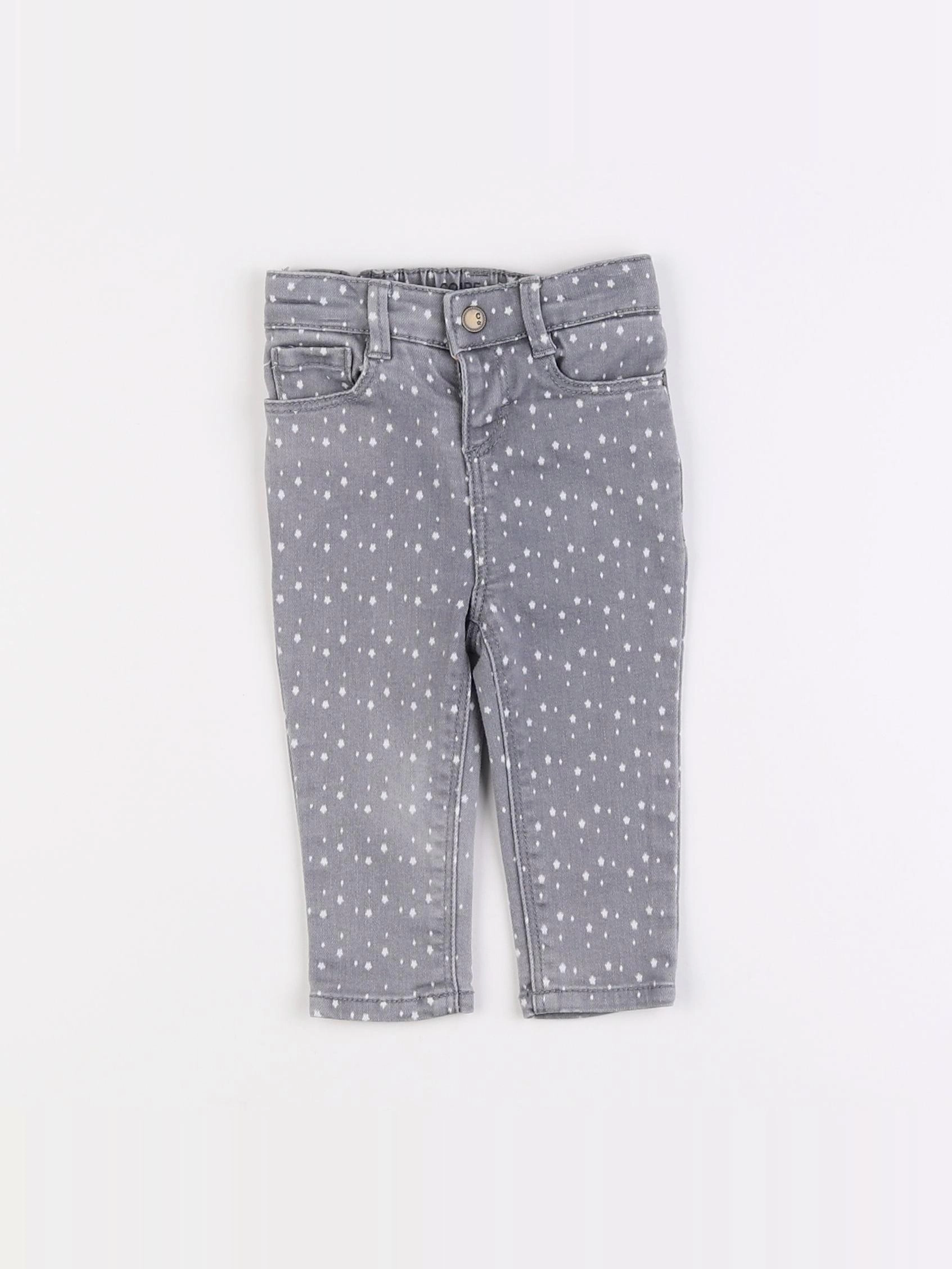 Cyrillus - pantalon gris - 6 mois