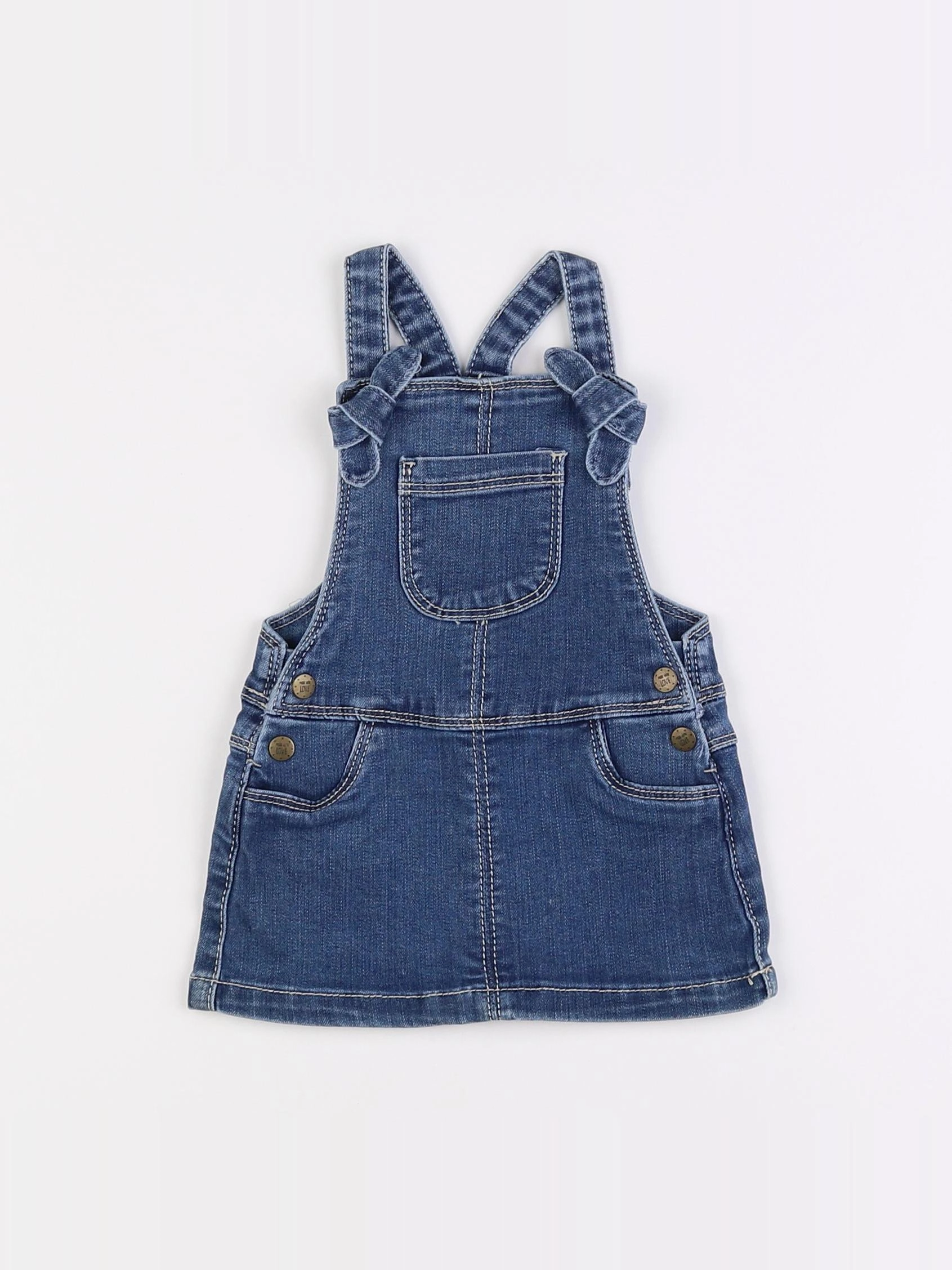 Tape à l'oeil - robe bleu - 9 mois