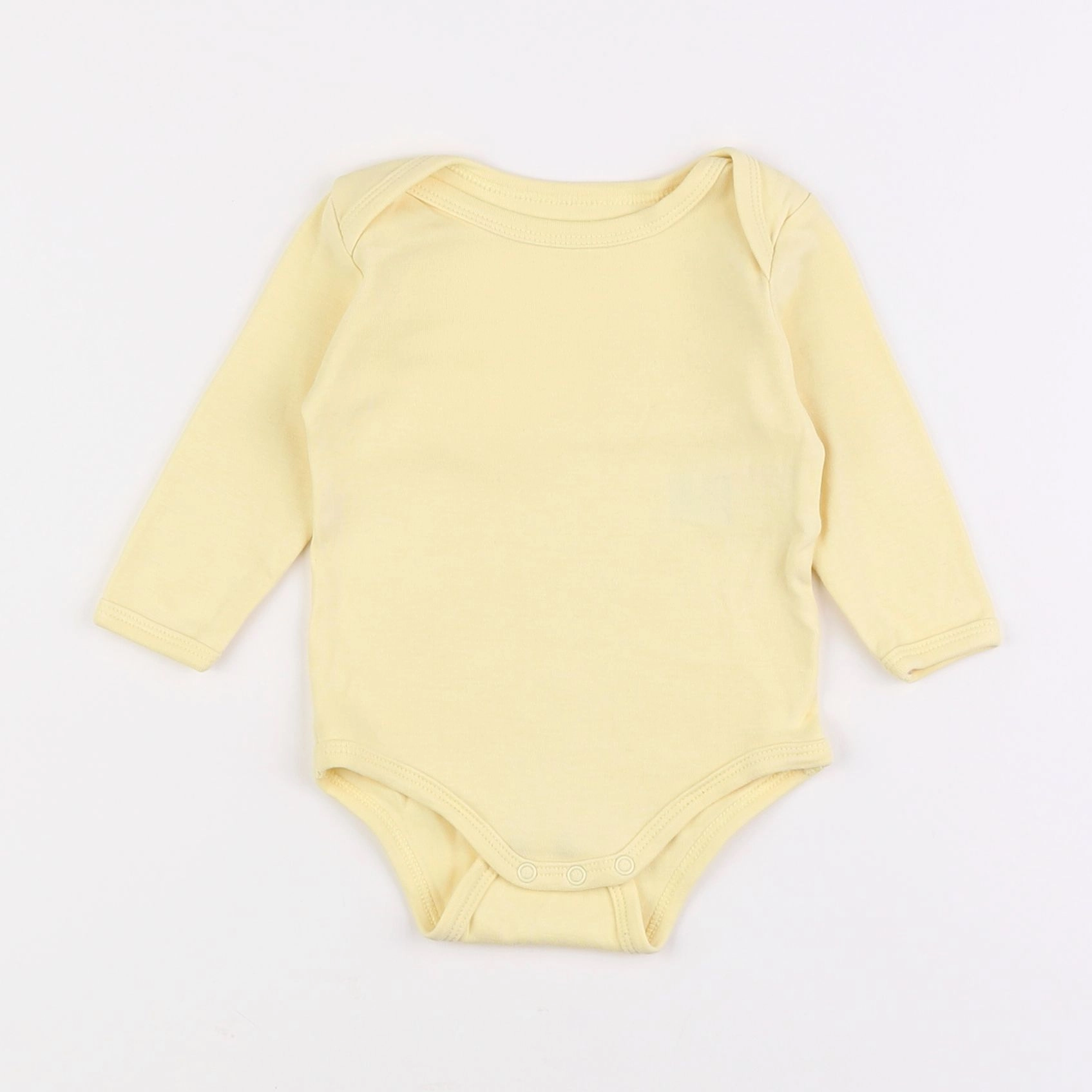 Vertbaudet - body jaune - 6 mois