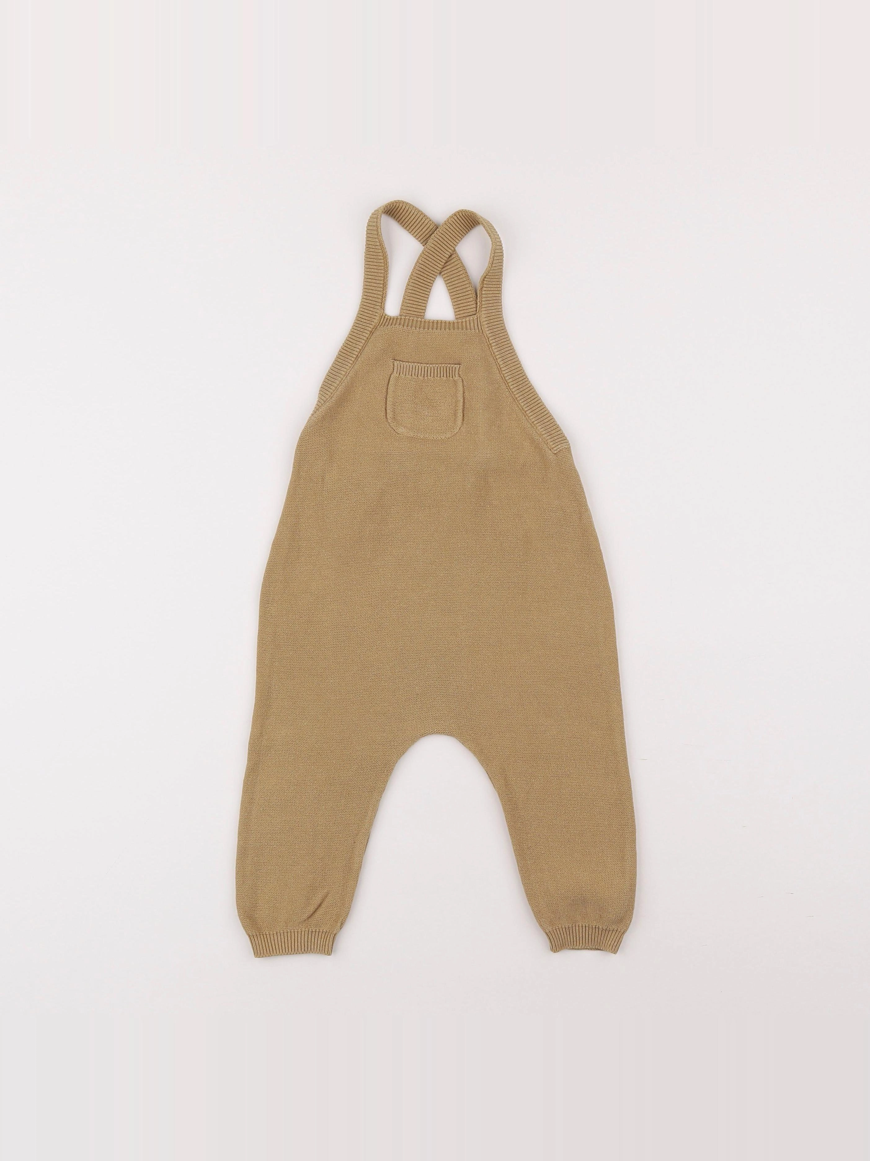 Quincy Mae - combinaison marron - 12/18 mois