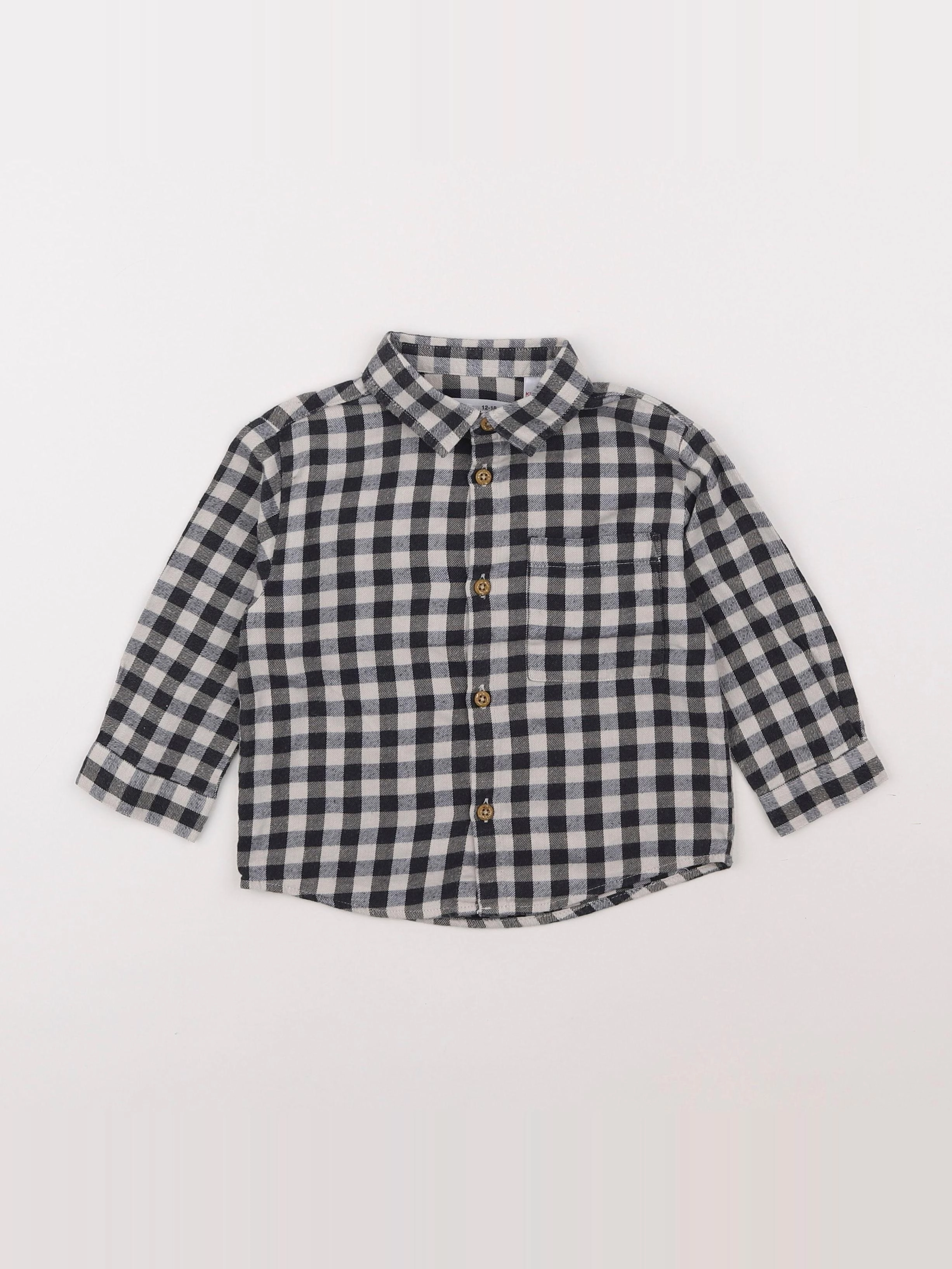 Zara - chemise multicolore - 12/18 mois