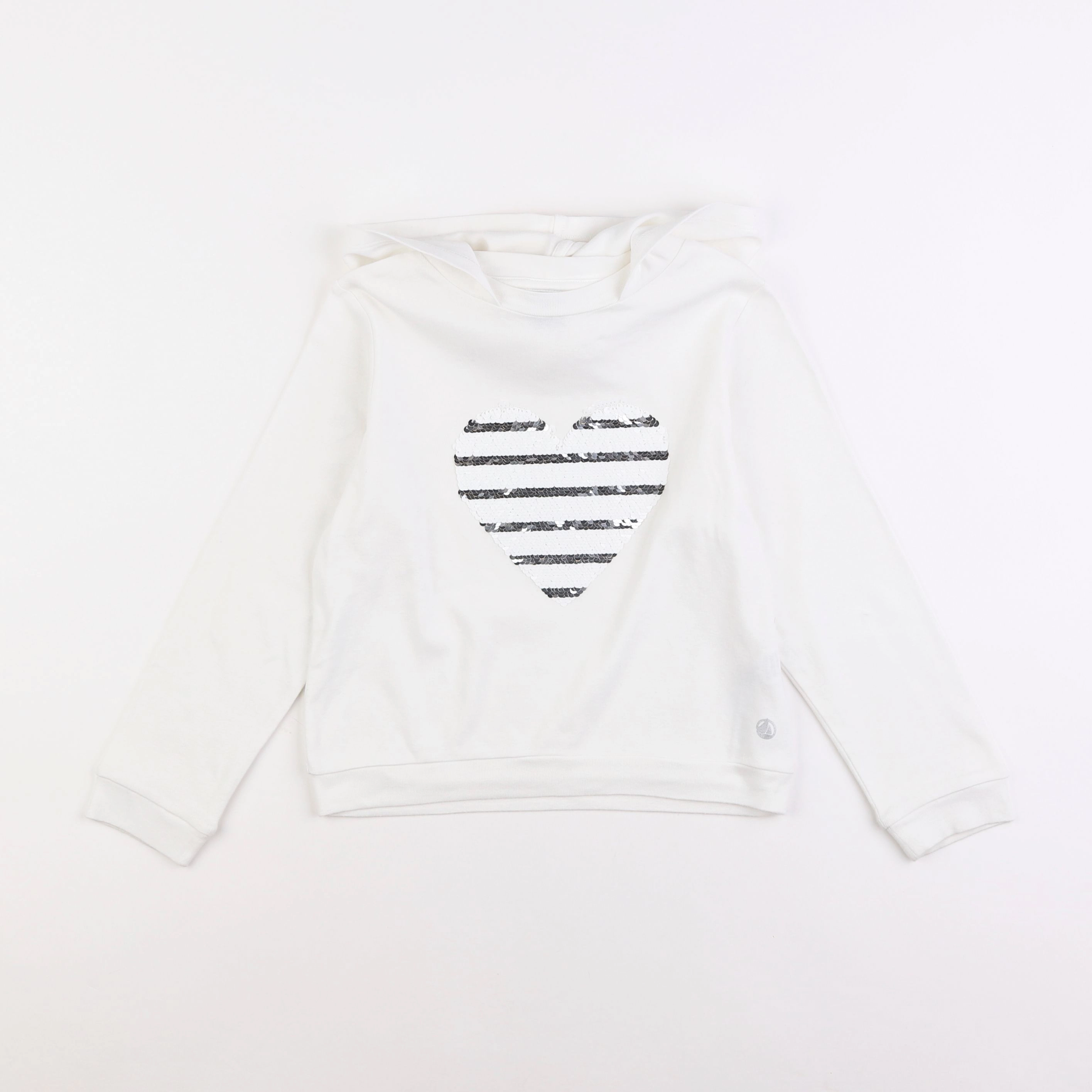Petit Bateau - tee-shirt blanc - 6 ans