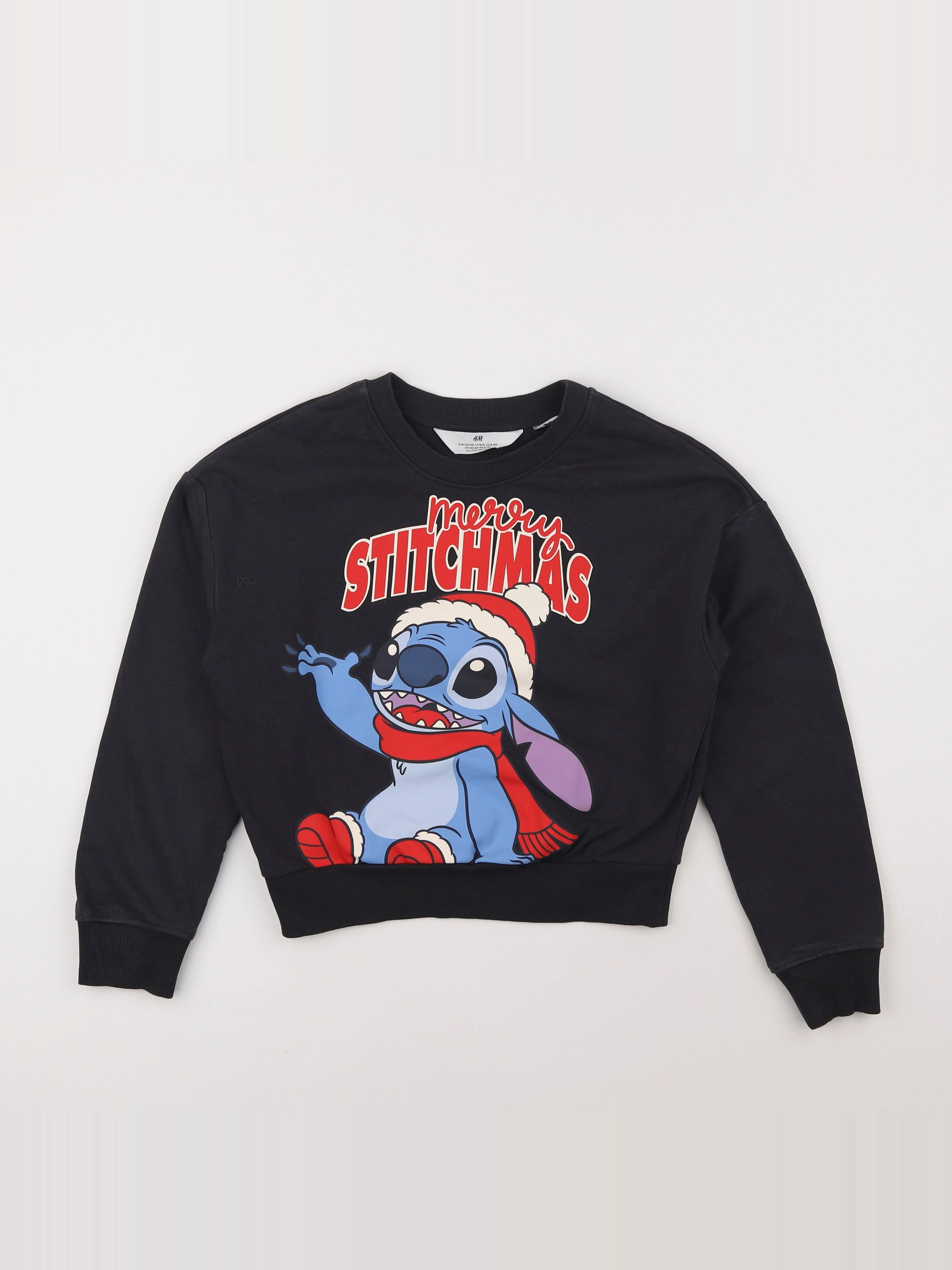 H&M - sweat gris - 8/10 ans