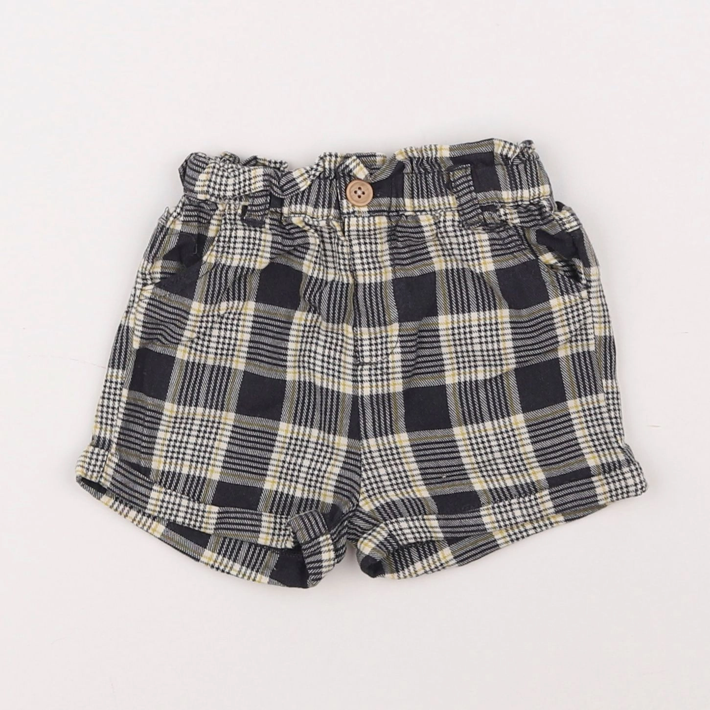 Vertbaudet - short gris - 6 mois