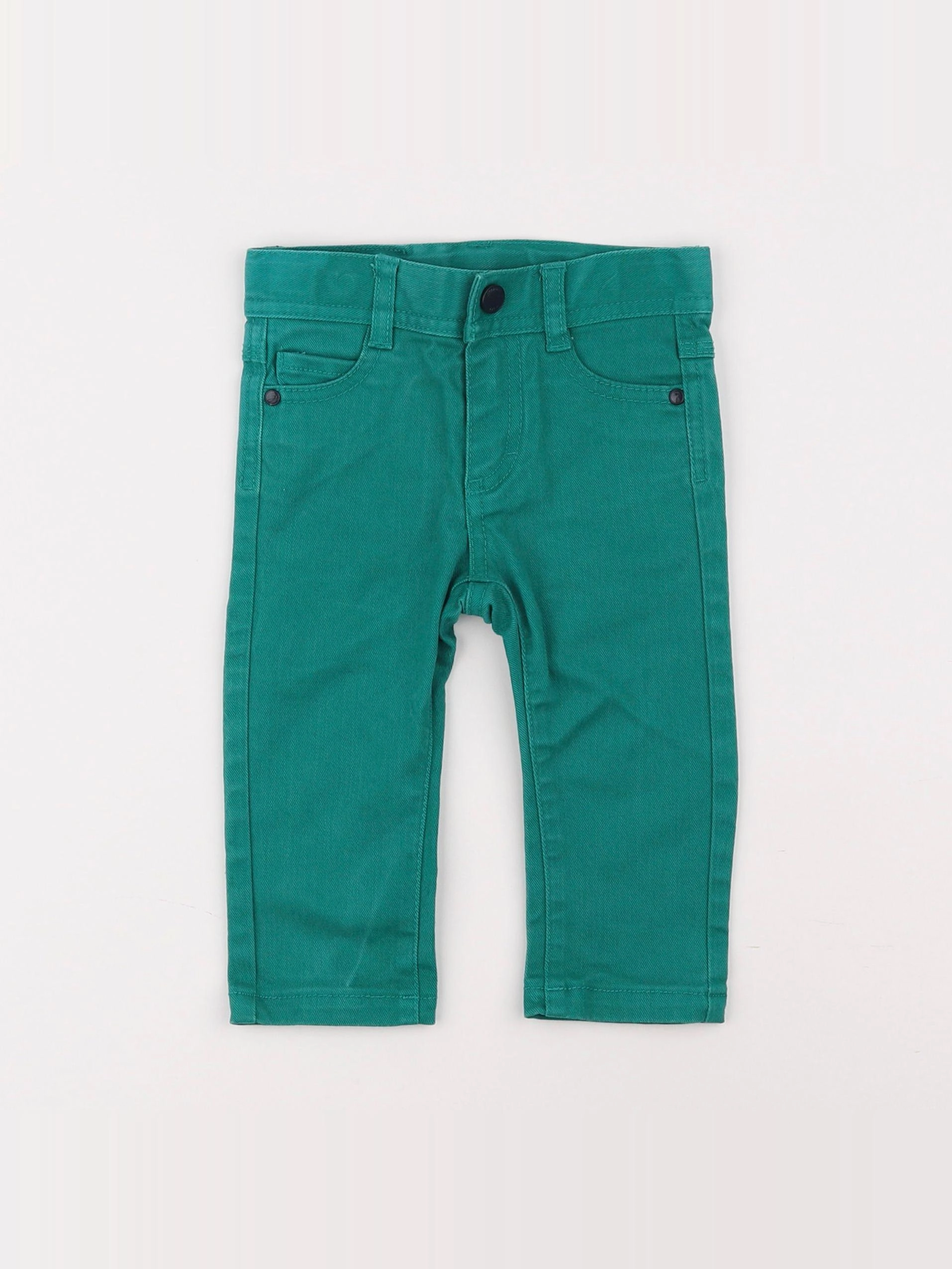 Jacadi - pantalon vert - 12 mois