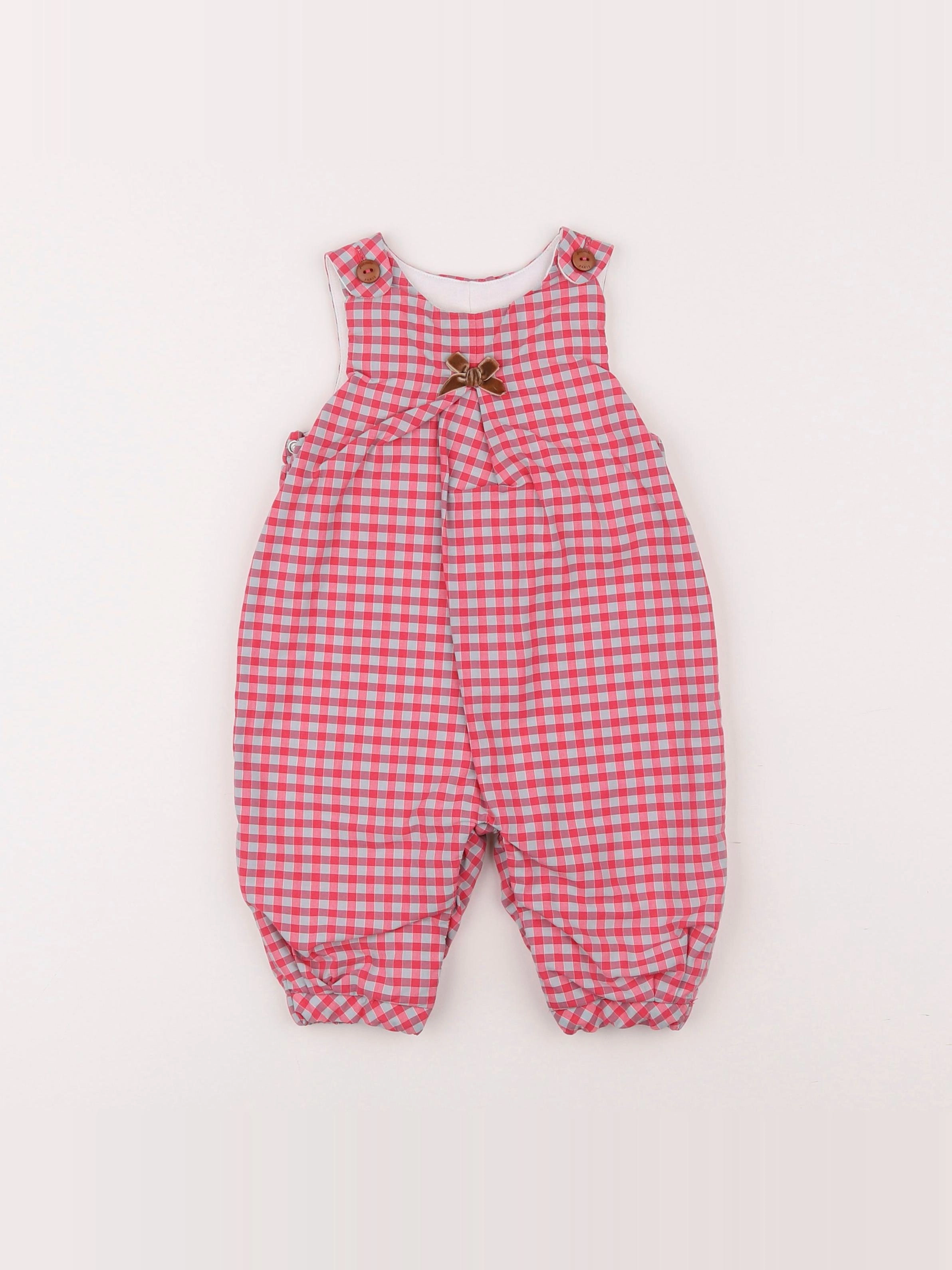 Jacadi - combinaison rose - 6 mois