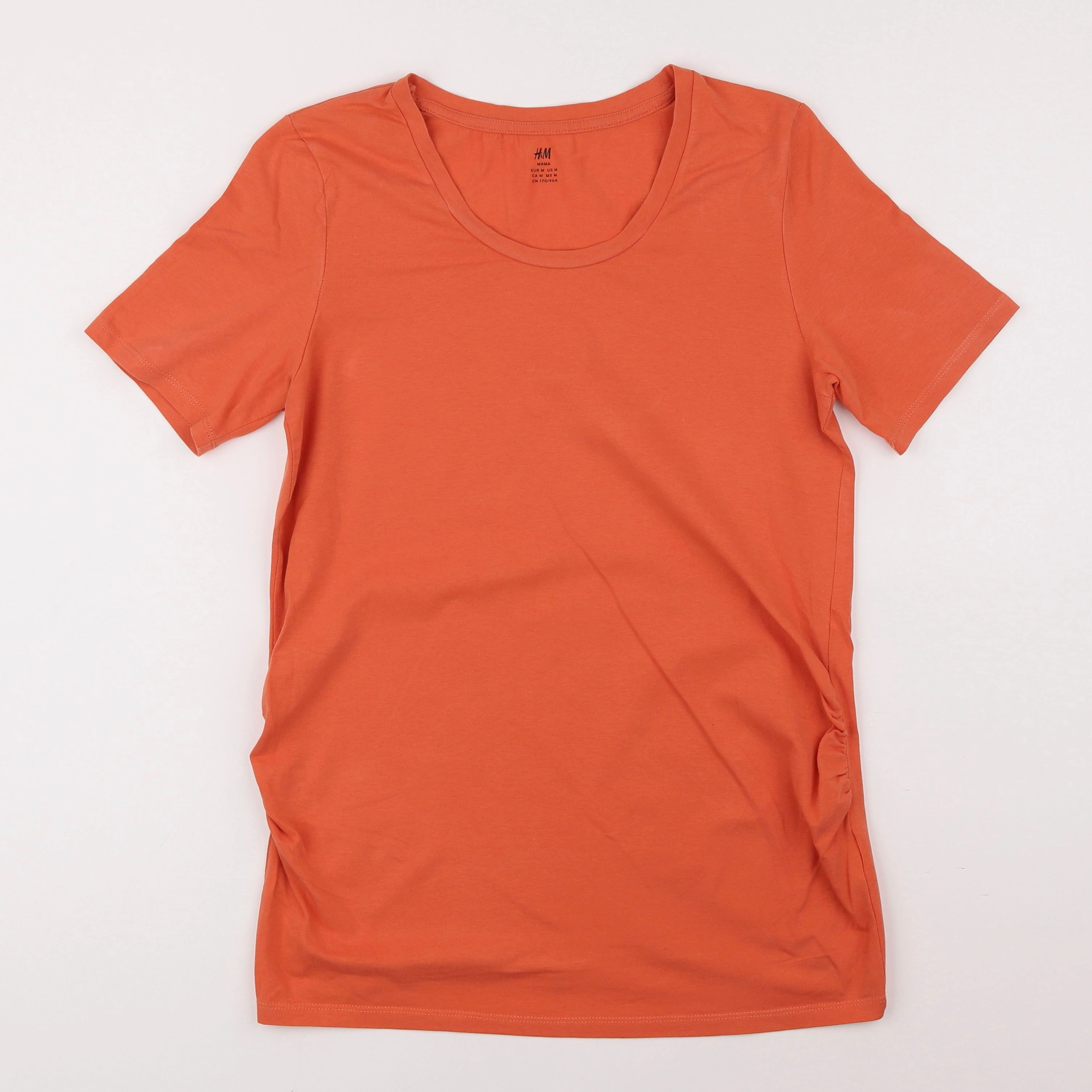 H&M - tee-shirt grossesse orange - m