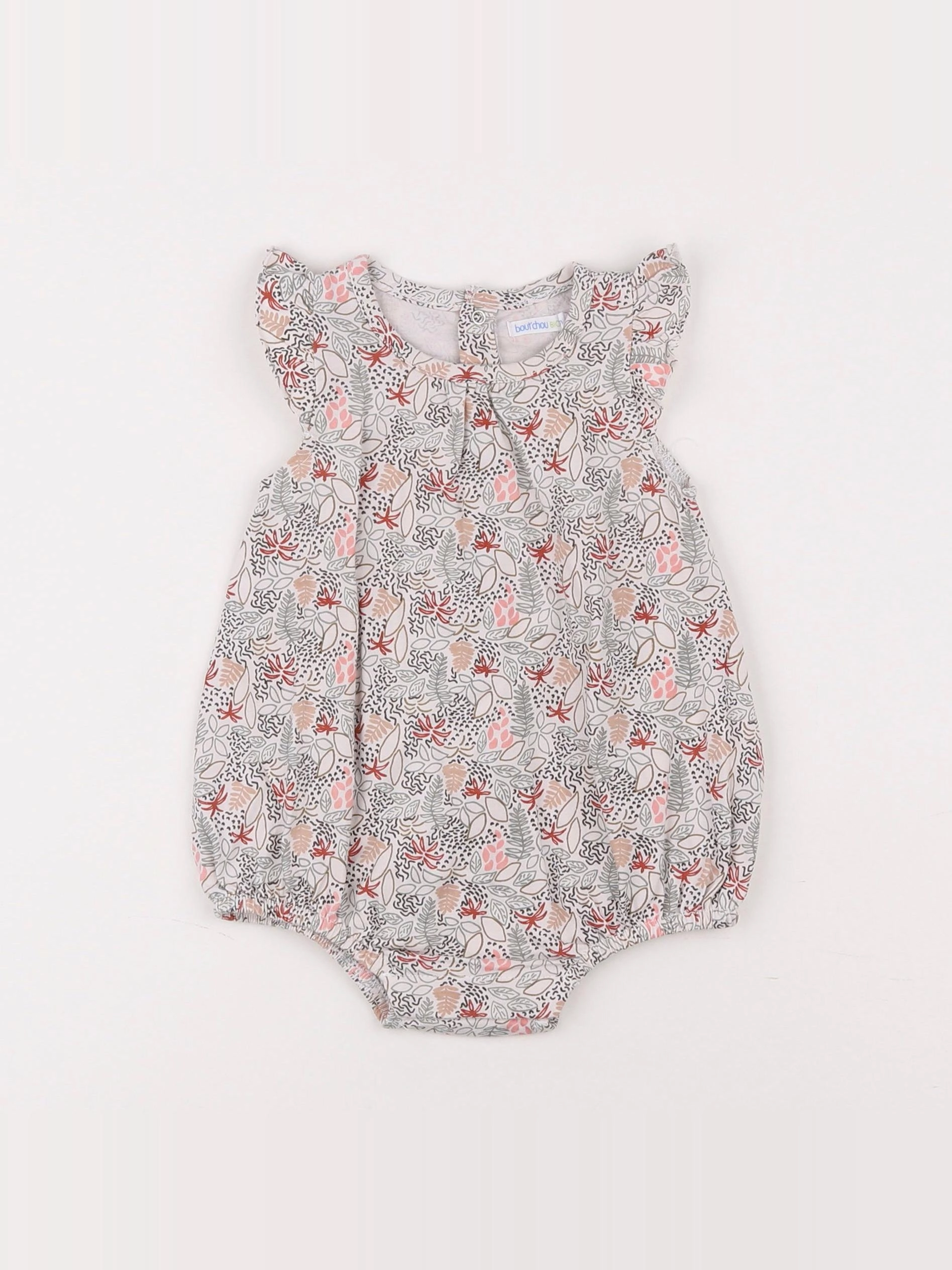 Boutchou - combinaison blanc - 6 mois