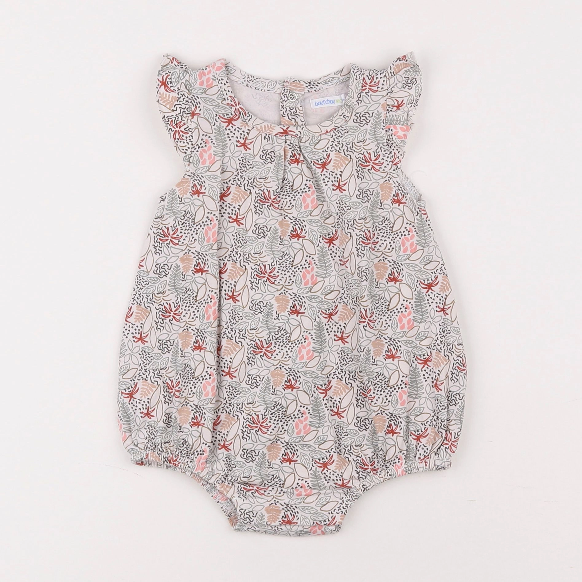 Boutchou - combinaison blanc - 6 mois
