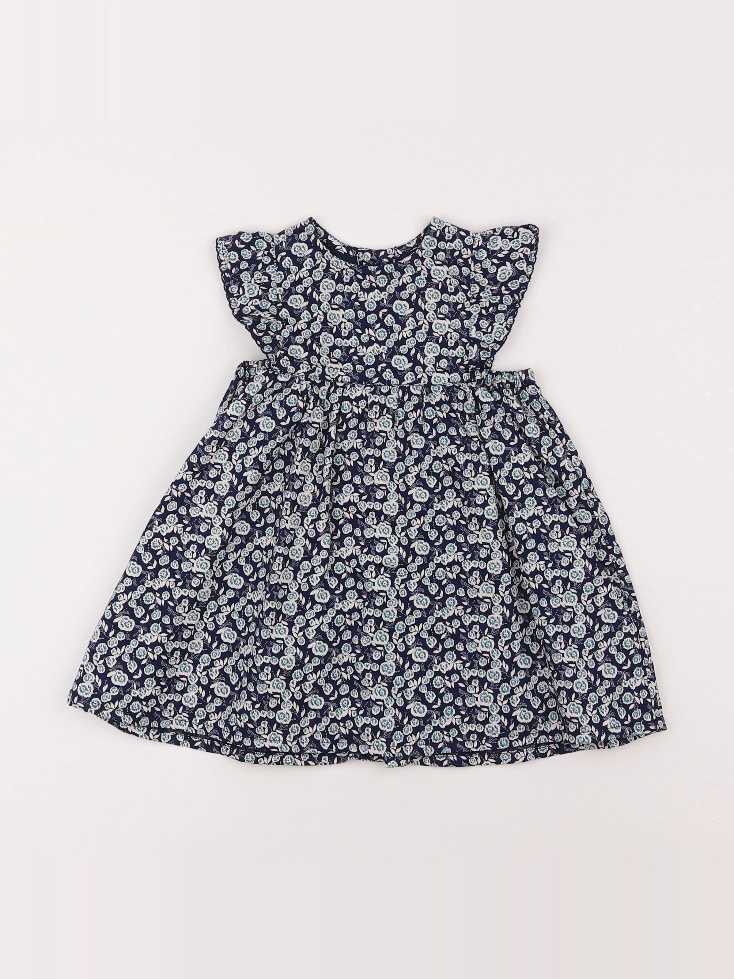 Boutchou - robe bleu - 9 mois