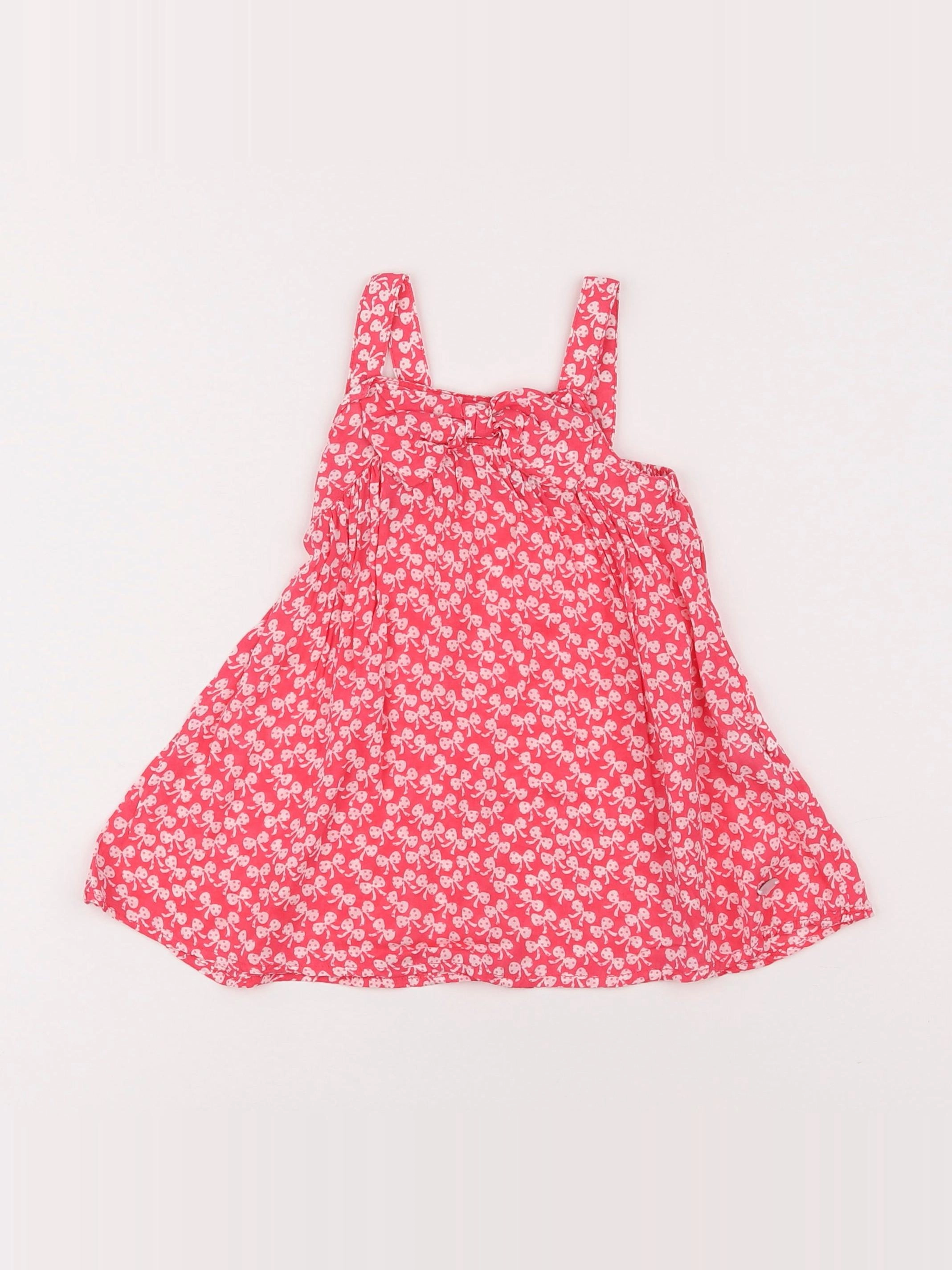 IKKS - blouse rose - 12 mois