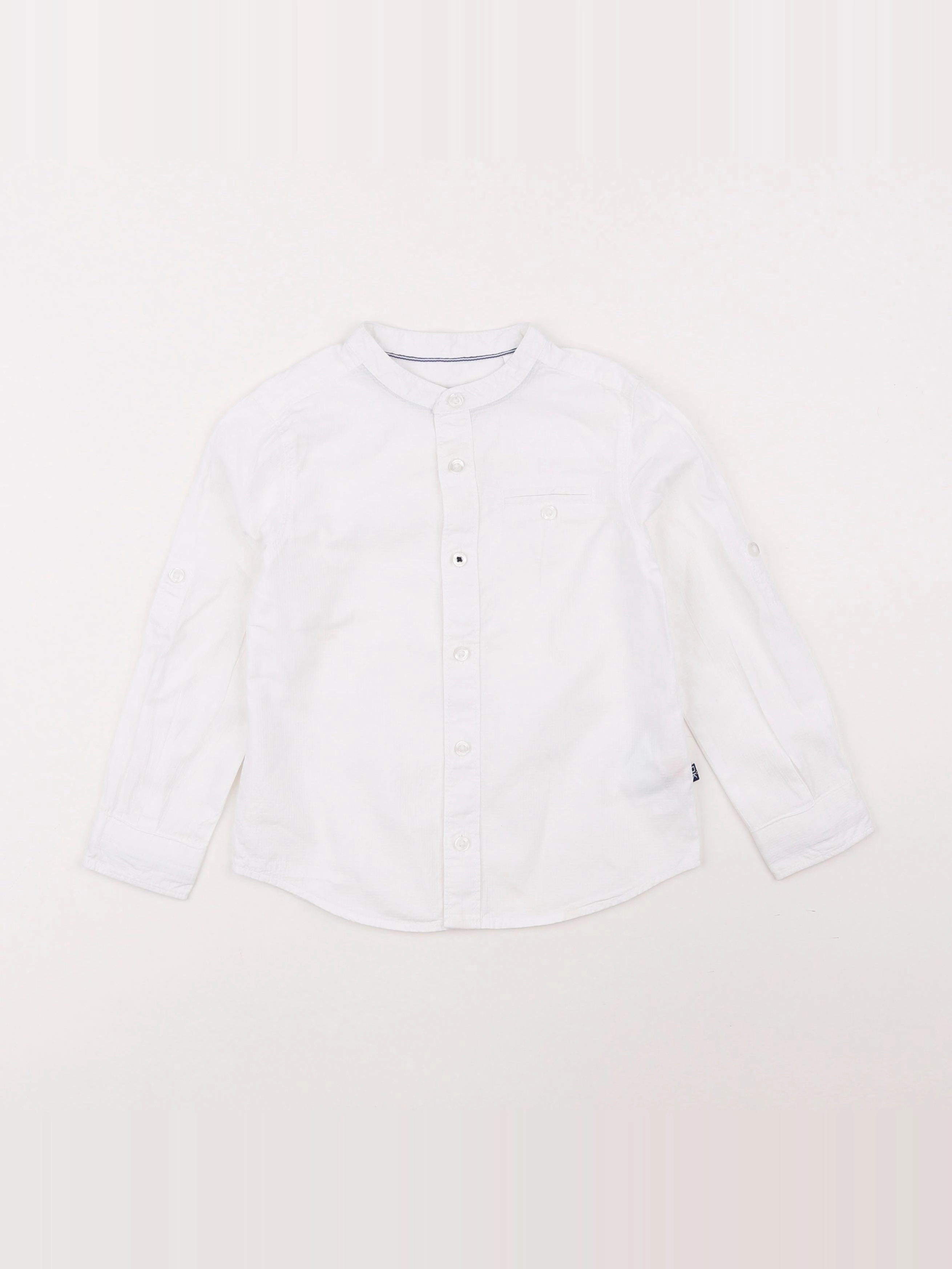 Okaidi - chemise blanc - 3 ans