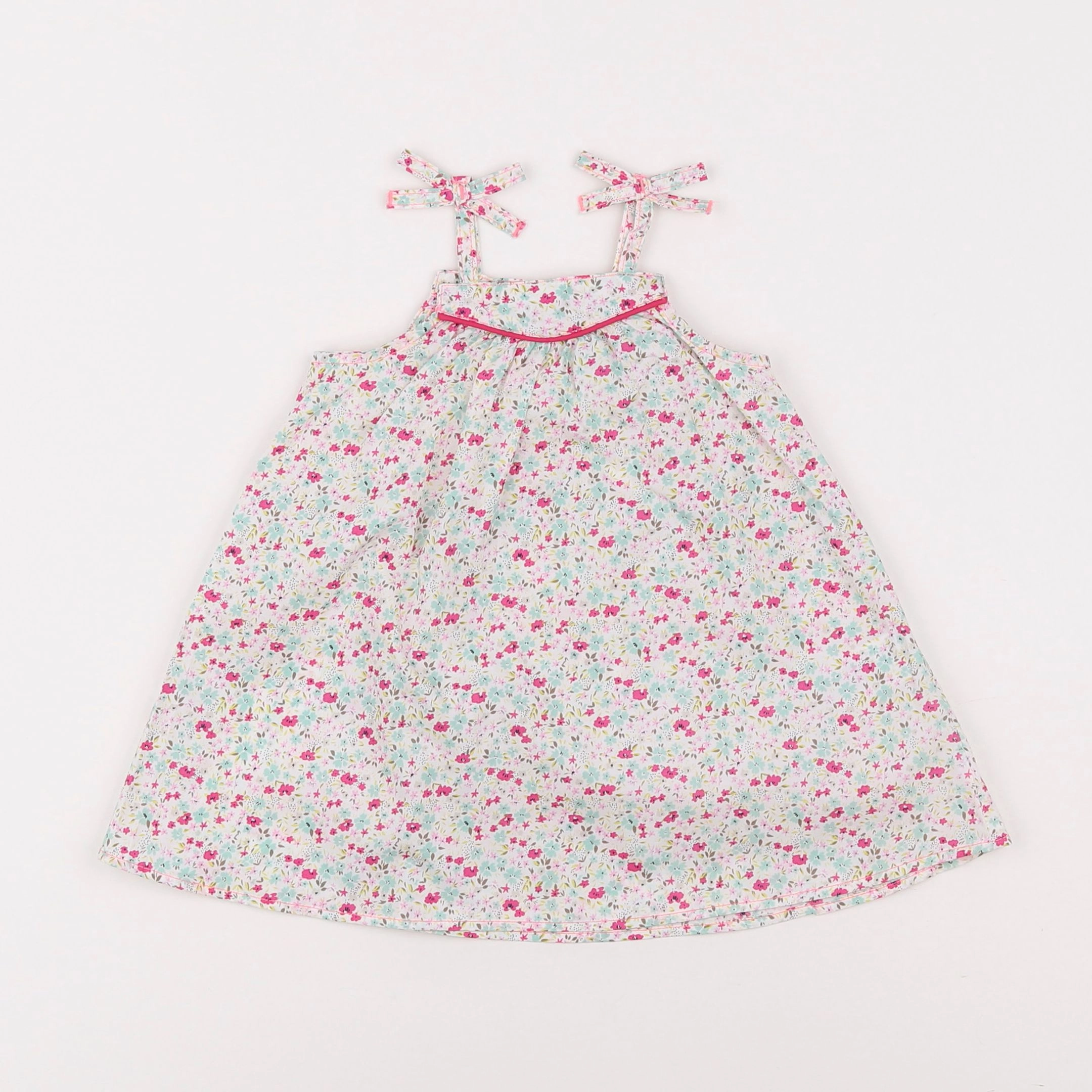 Petit Bateau - blouse blanc - 6 mois
