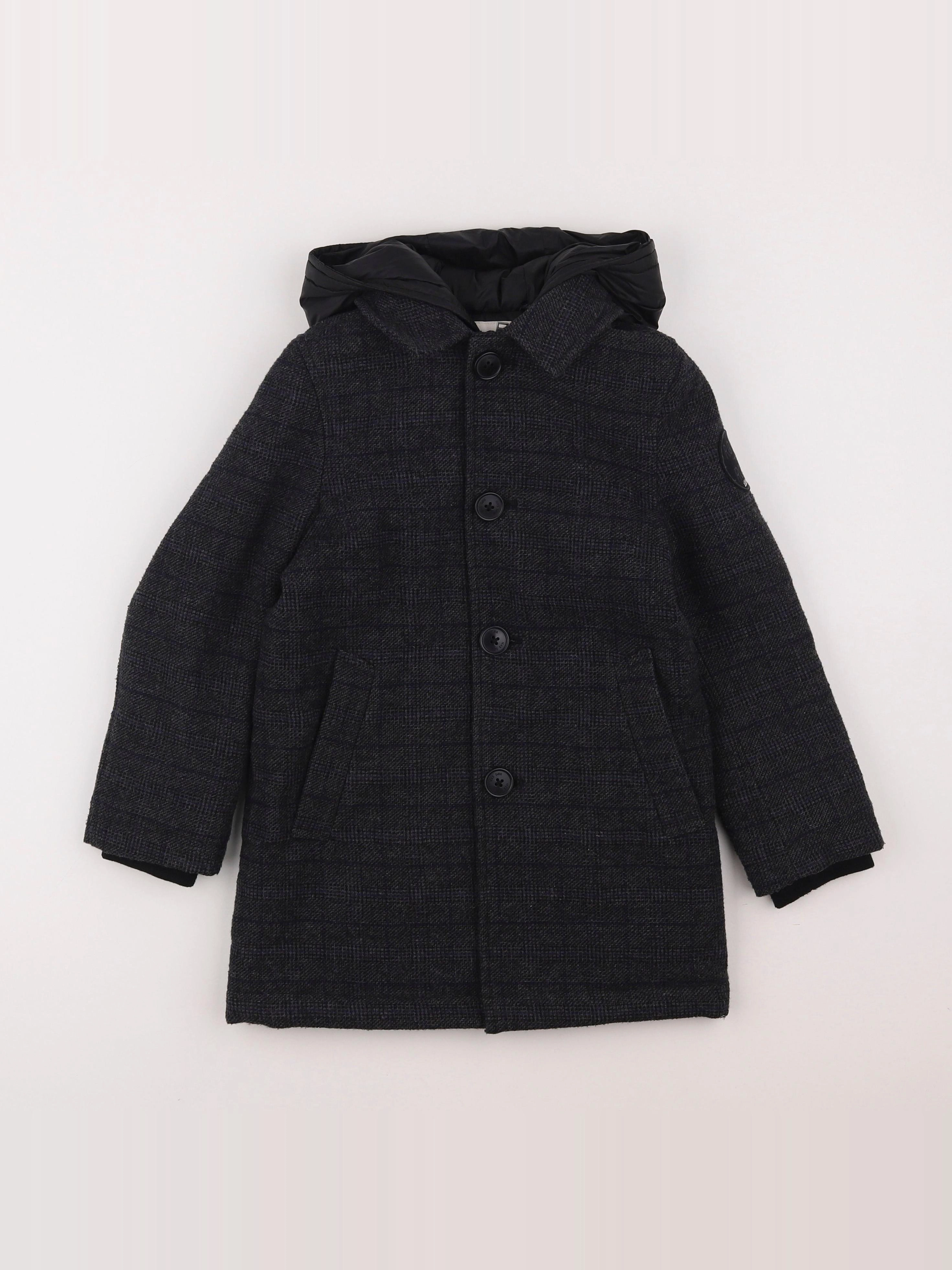 IKKS - manteau noir - 6 ans