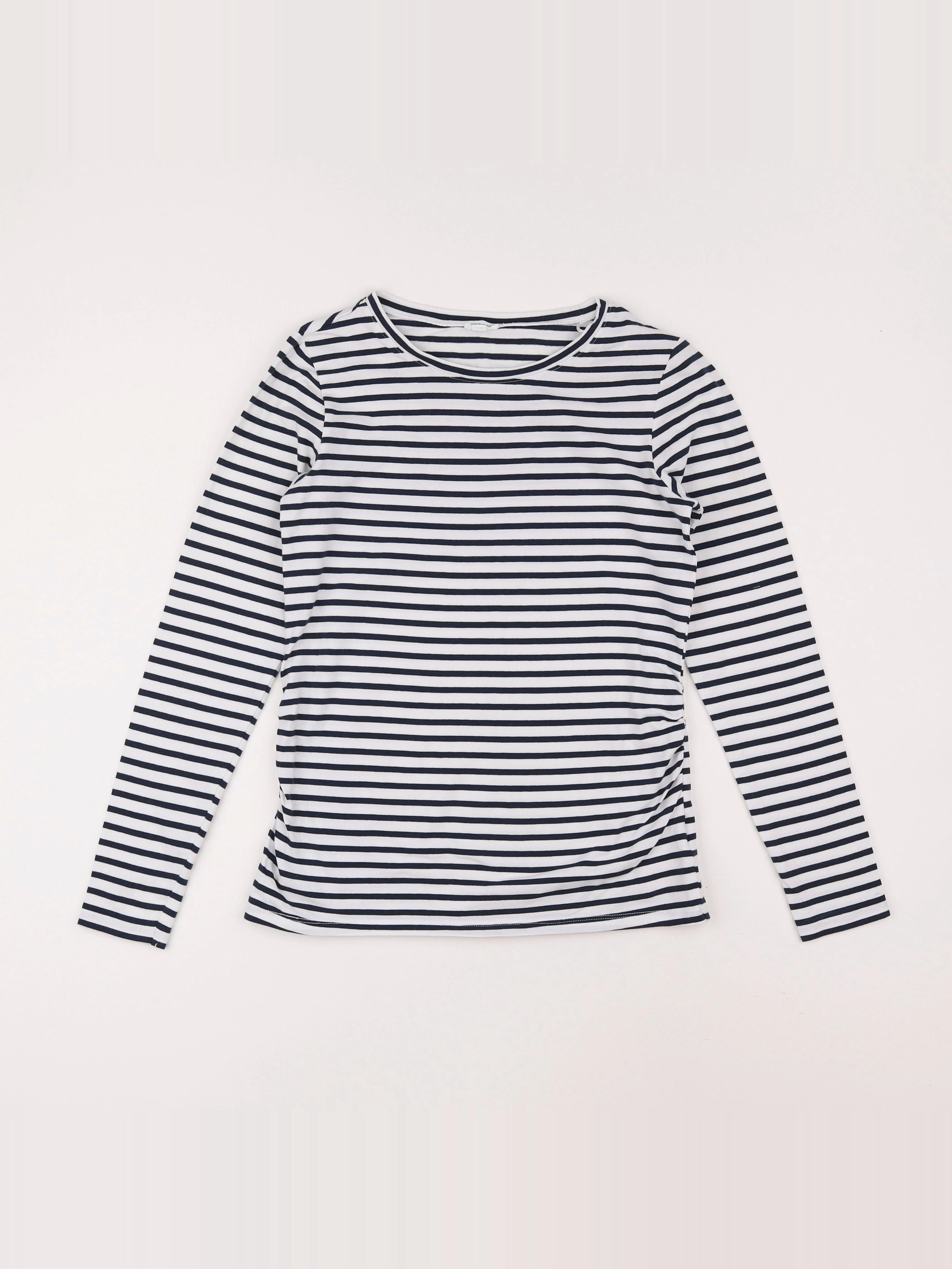 Vertbaudet - tee-shirt grossesse blanc - 34 à 36