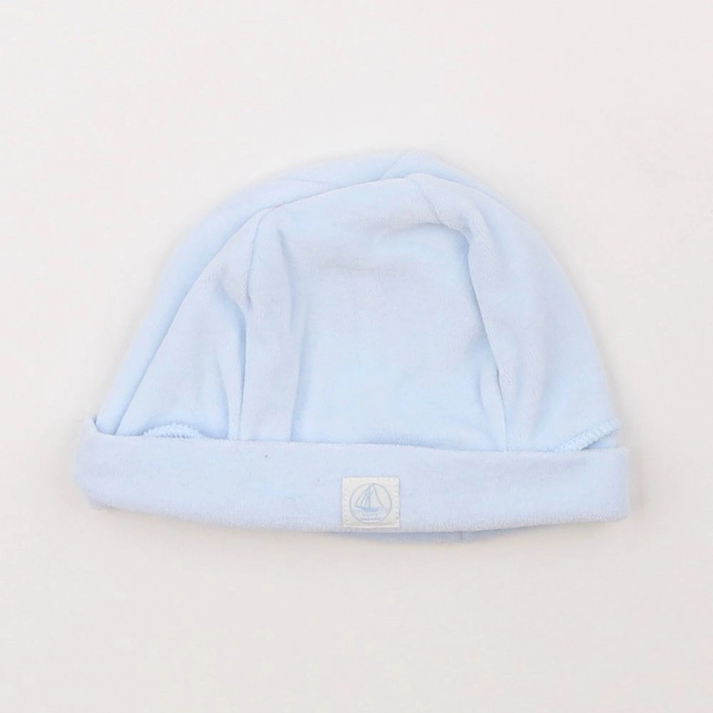 Petit Bateau - bonnet bleu - 3 mois