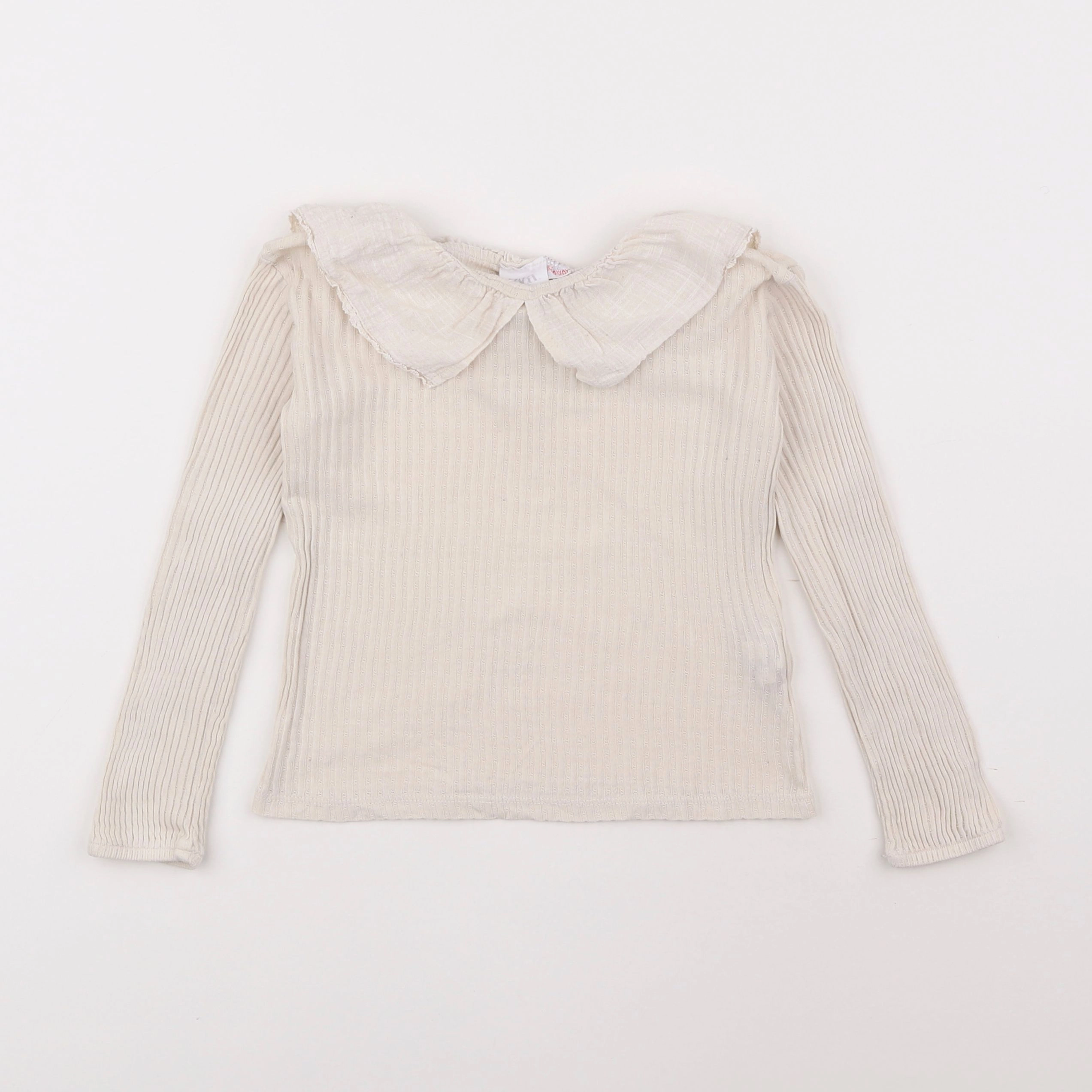 Zara - tee-shirt beige - 6 ans
