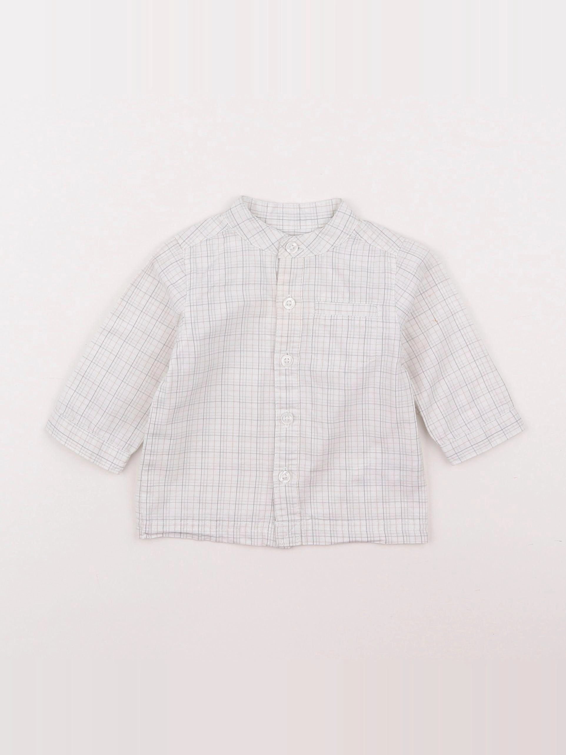Vertbaudet - chemise multicolore - 3 mois