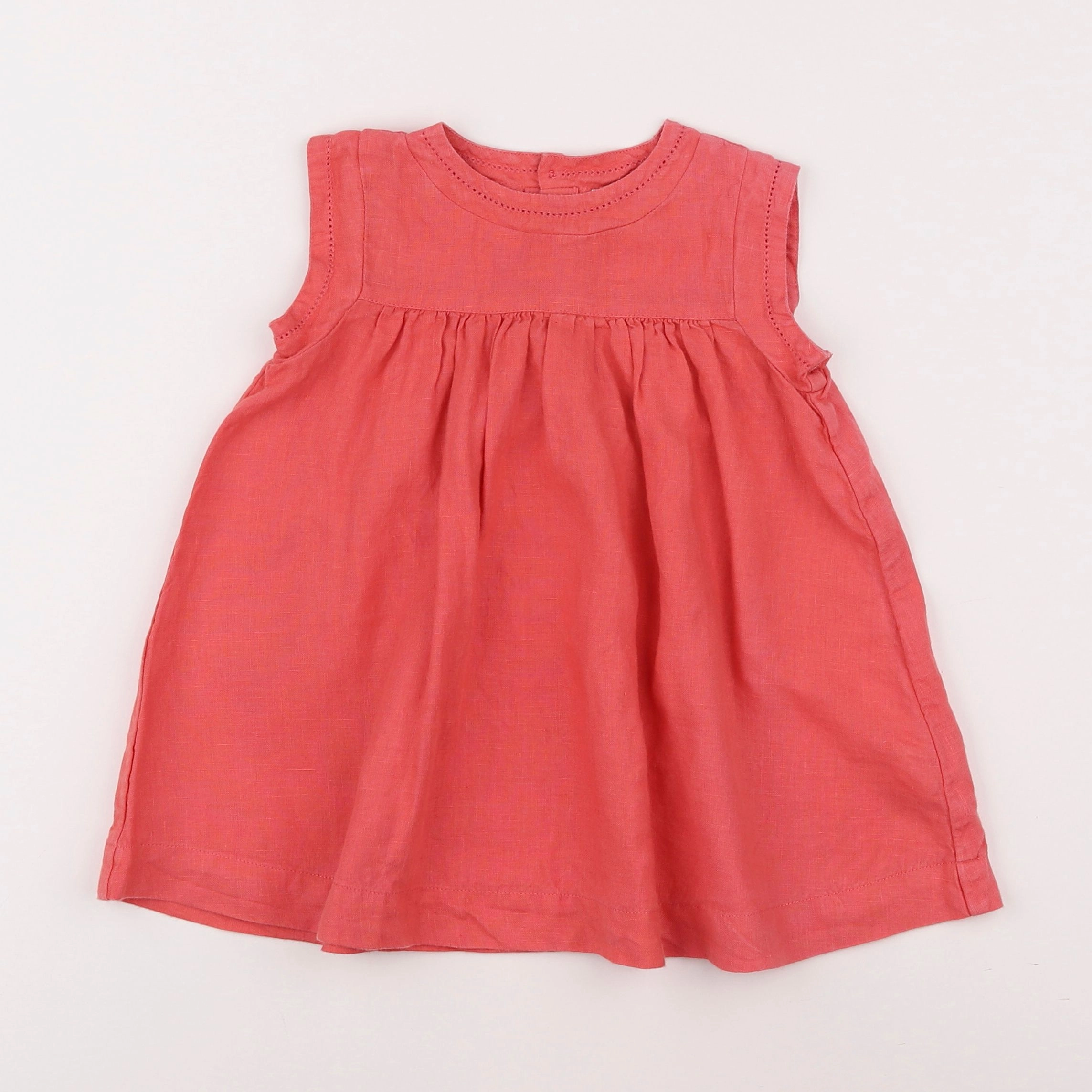Boutchou - robe orange - 9 mois