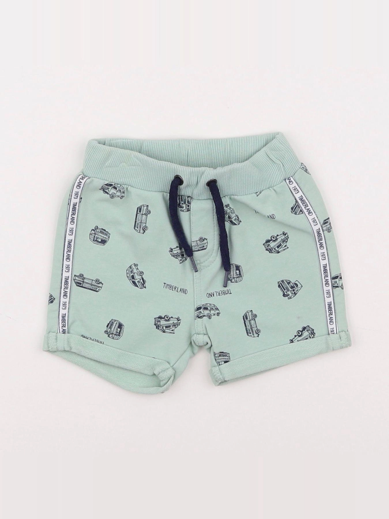 Timberland - short vert - 3 mois