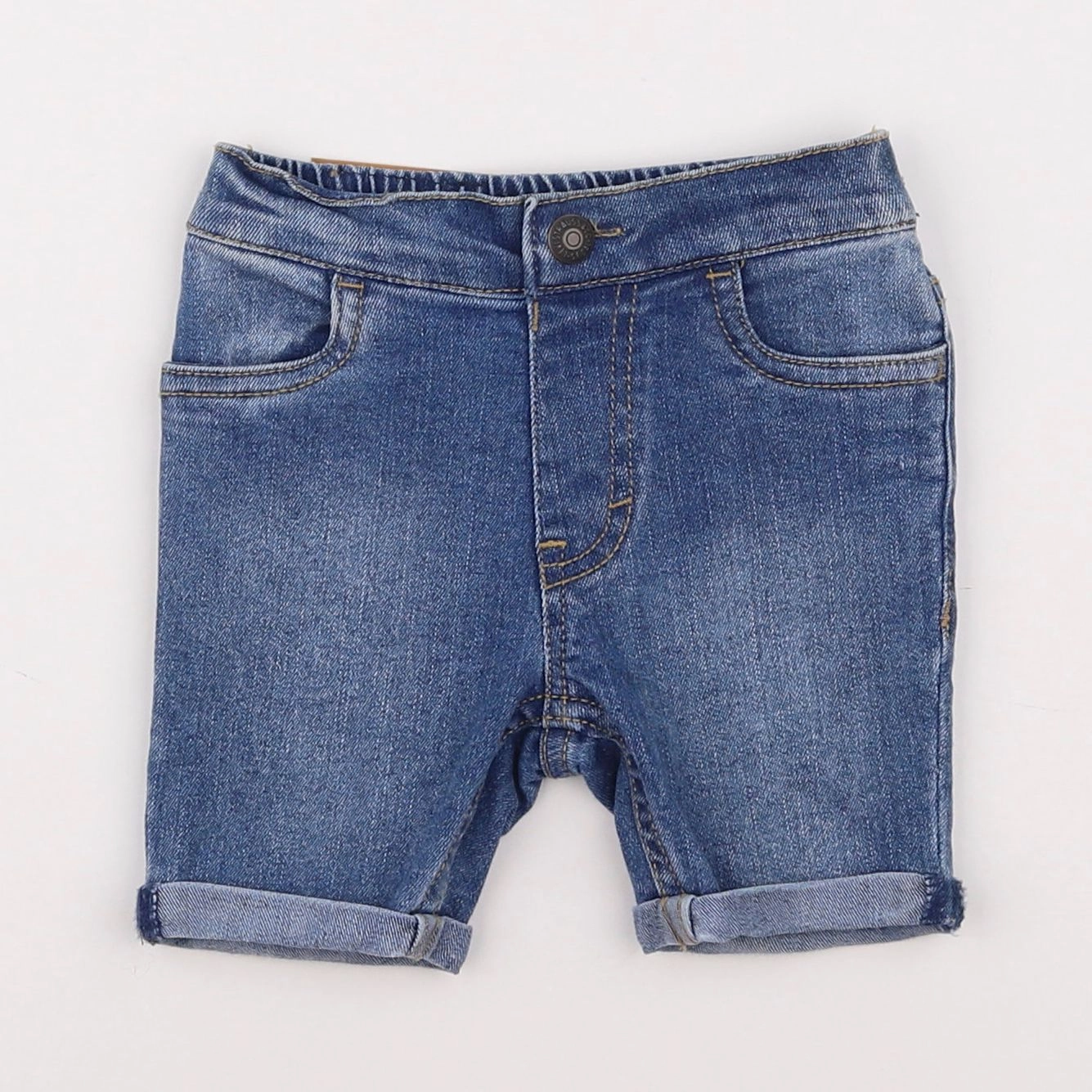 Levi's - short bleu - 6 mois