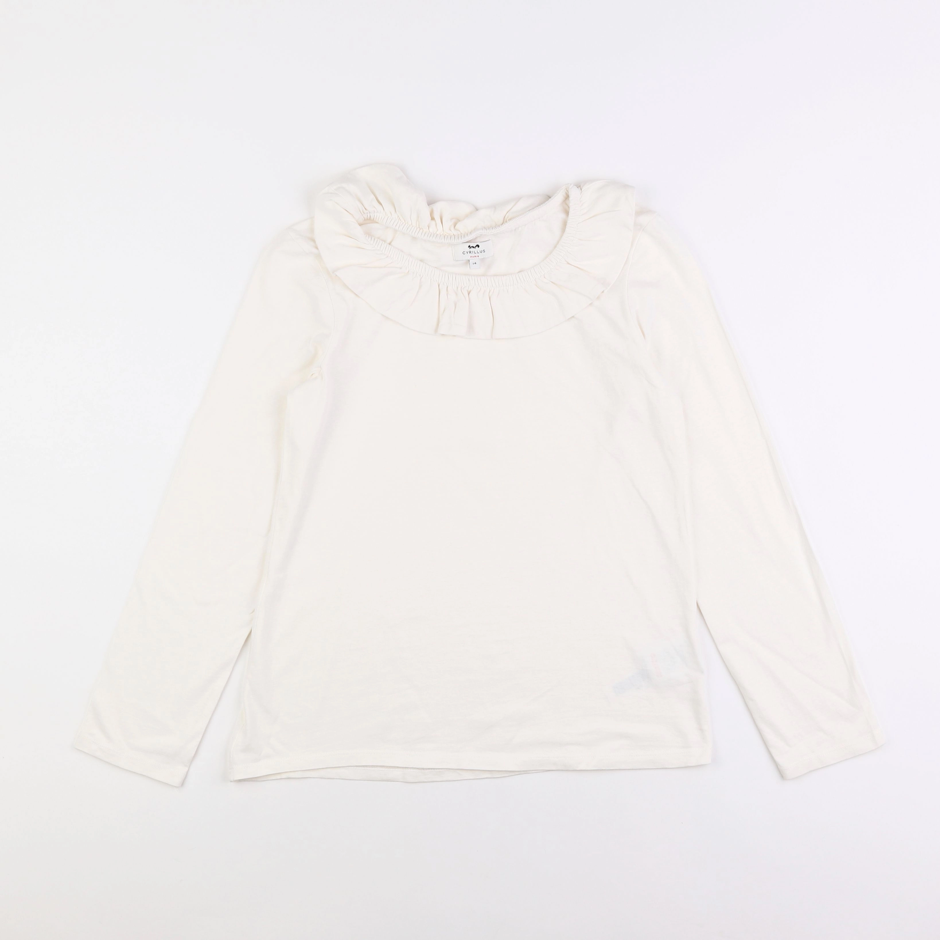 Cyrillus - tee-shirt blanc - 14 ans