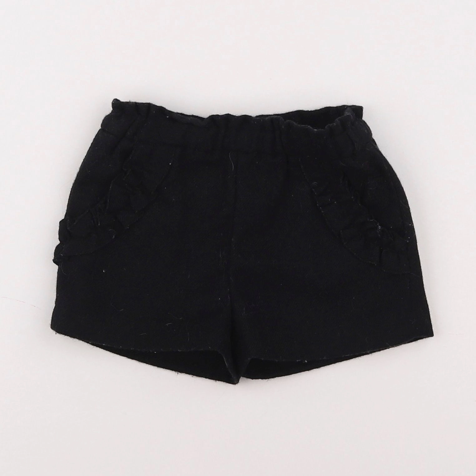 Zara - short noir - 9/12 mois