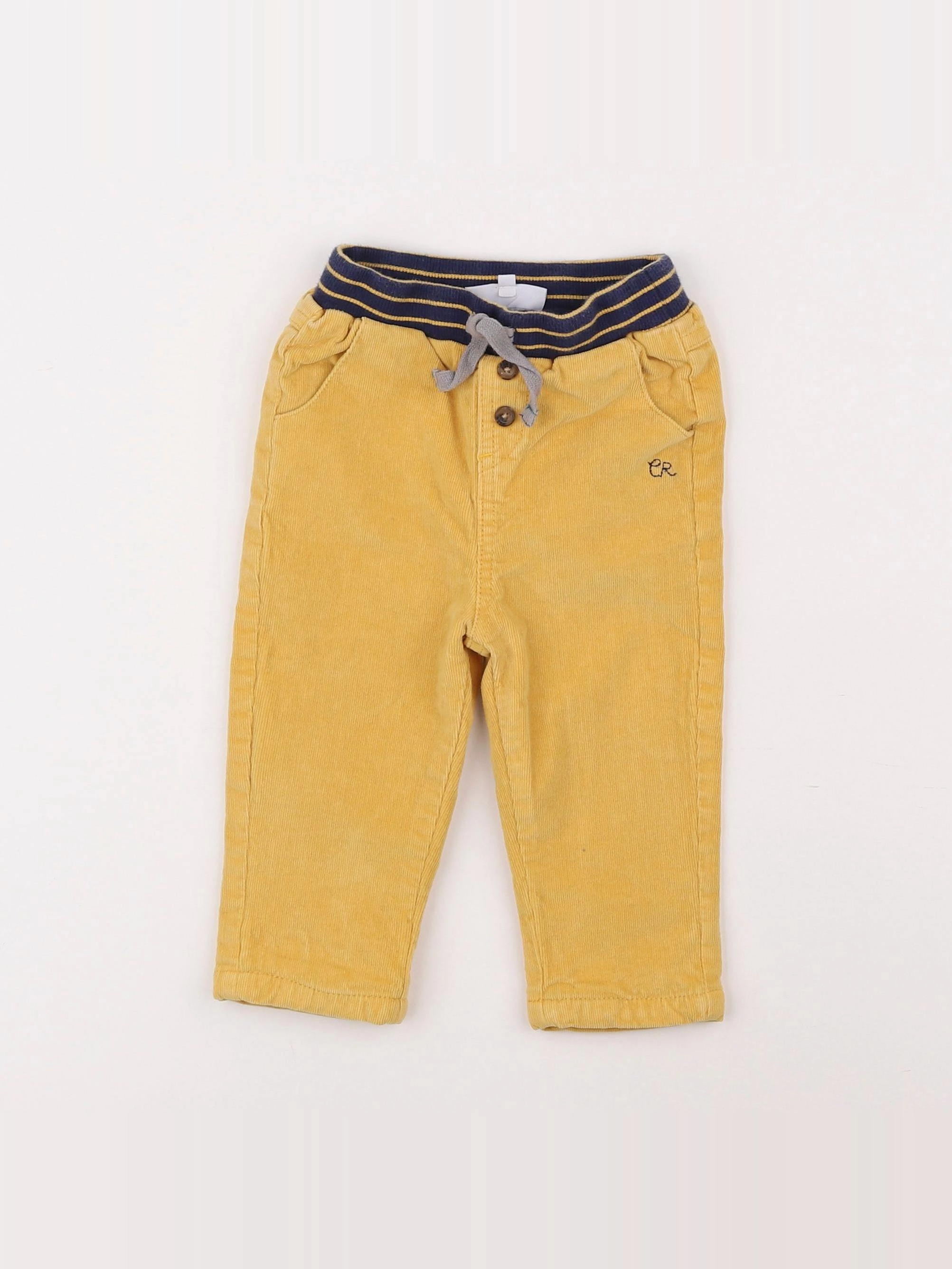 Cadet Rousselle - pantalon jaune - 12 mois